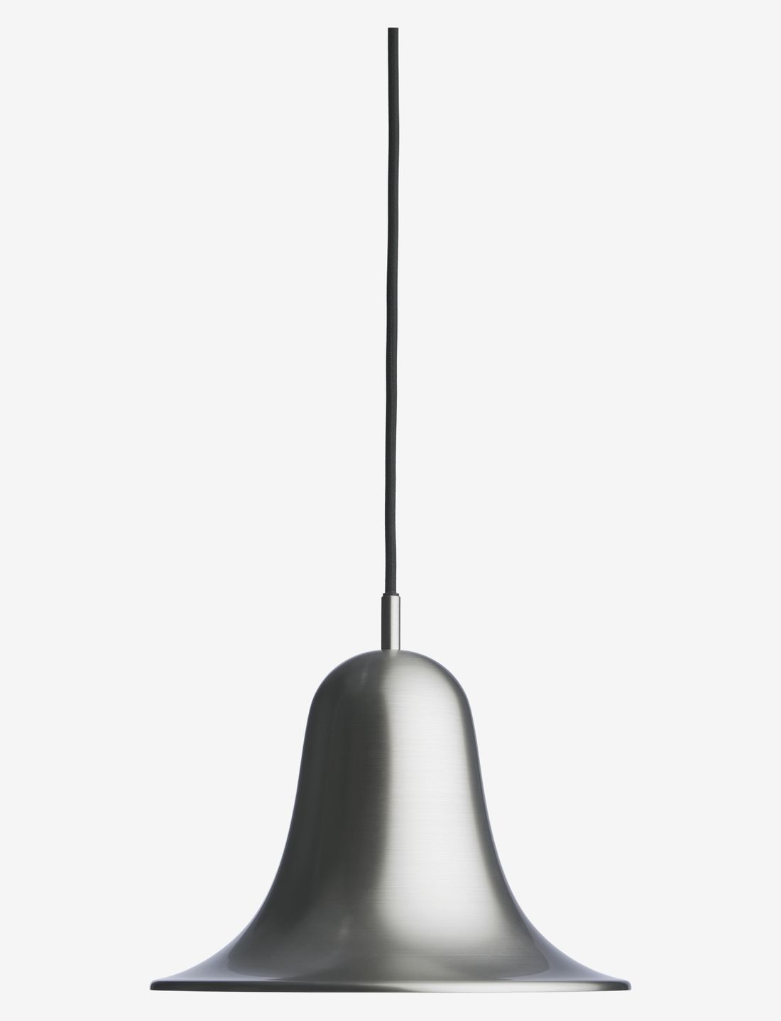 Verpan - Pantop Pendant Ø23 cm - rippvalgustid - matt metallic - 0