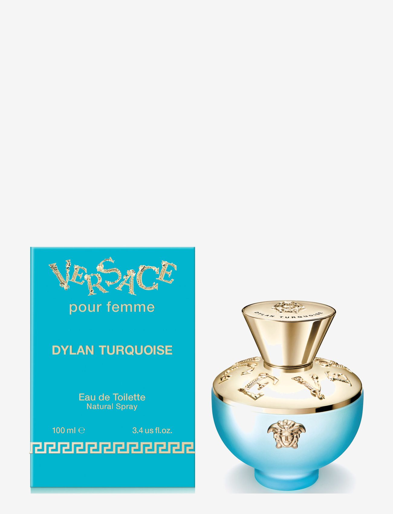 Versace Fragrance - Dylan Turquoise Pour Femme EdT - mellem 200-500 kr - clear - 1