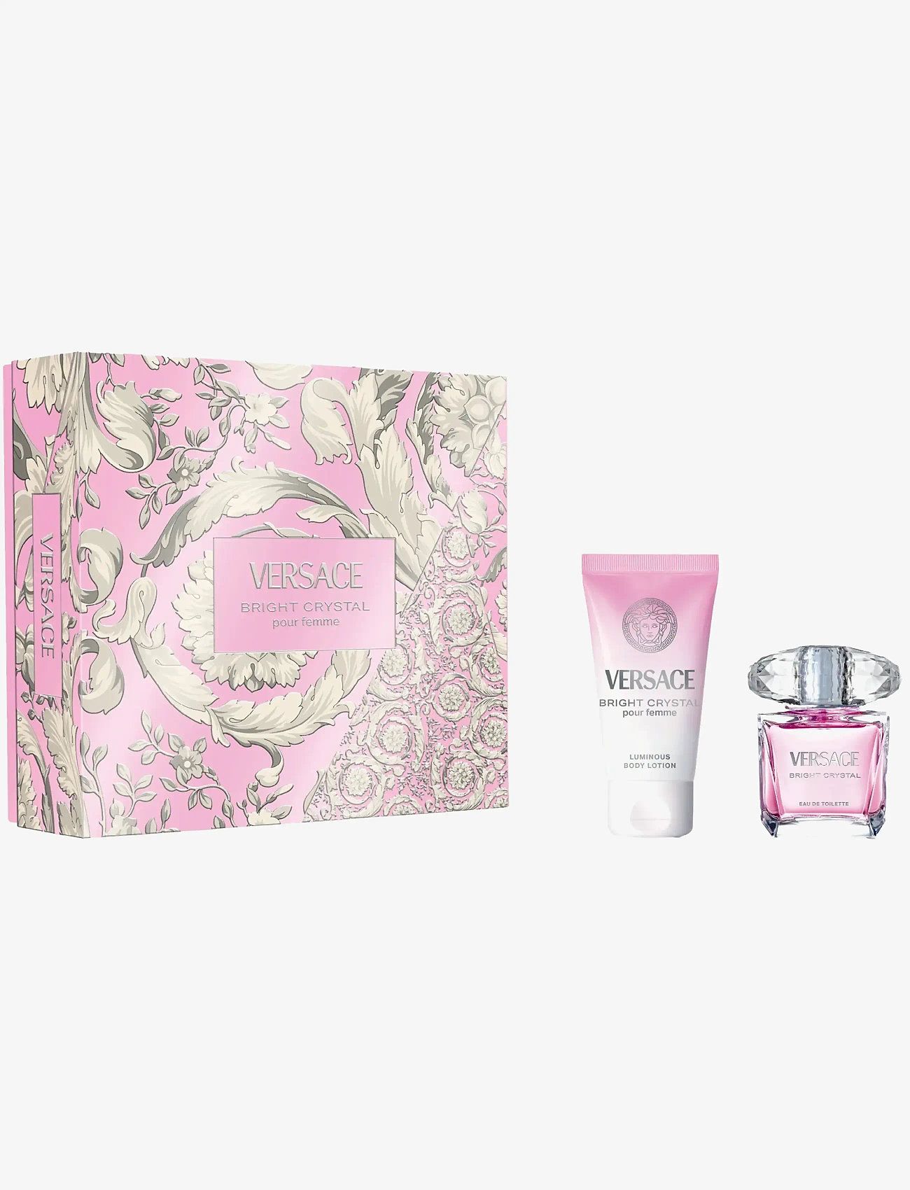 Versace Fragrance - Gift Set Bright Crystal EdT + Body Lotion - clear - 0