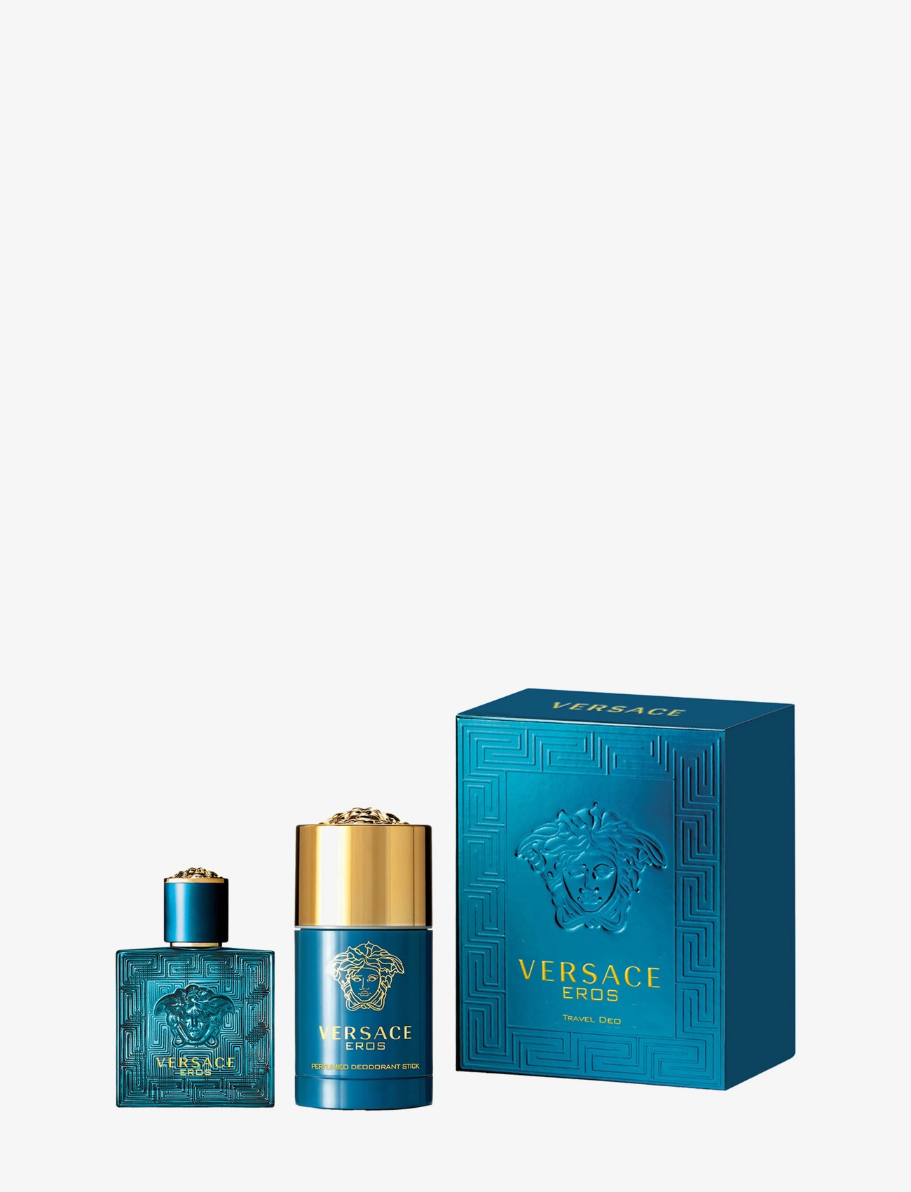 Versace Fragrance Eros Pour Homme Eau De Toilette Gift Set, Giftsets, Nude, Str: 125 ML