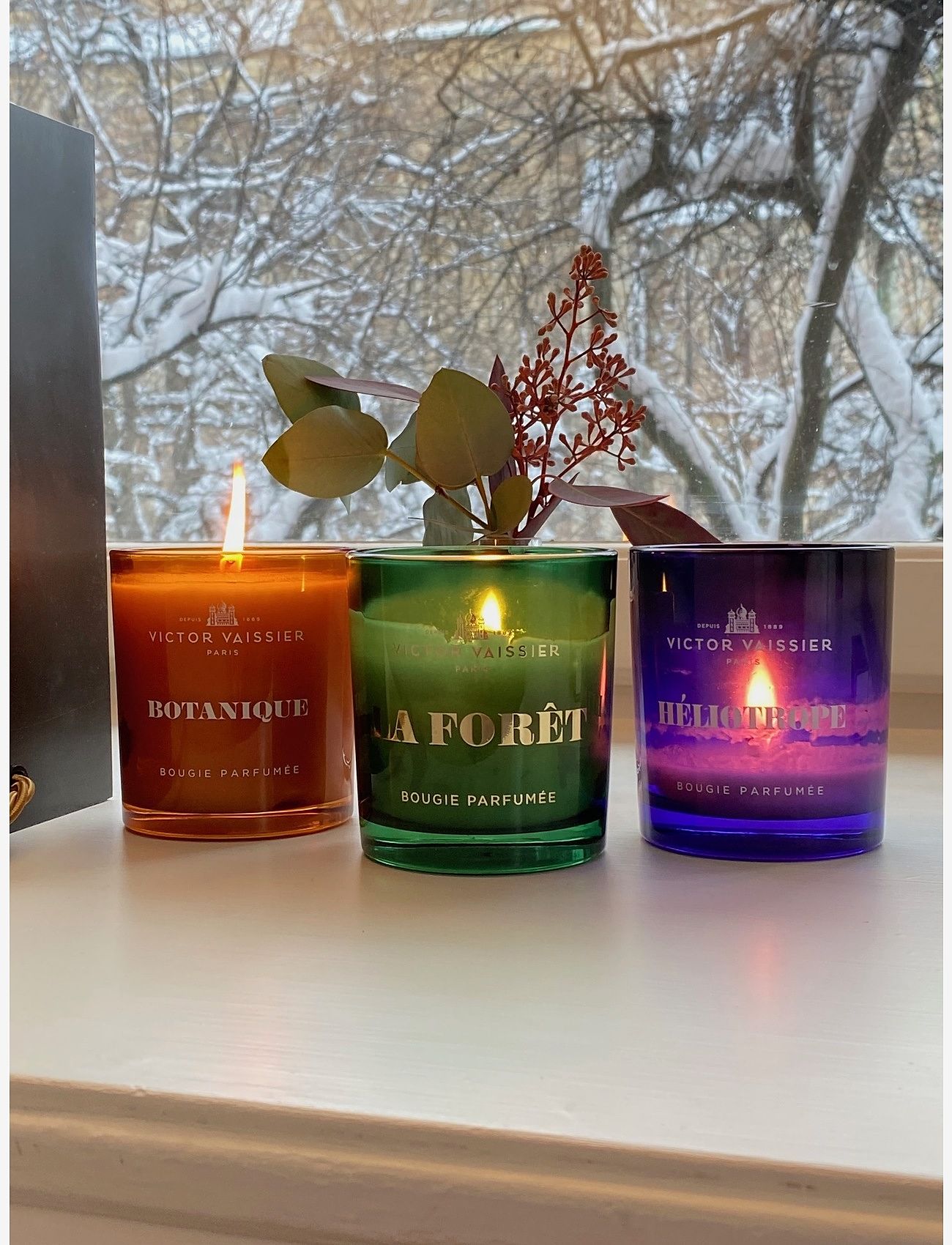 Victor Vaissier - Botanique candle light - duftlys - orange - 1