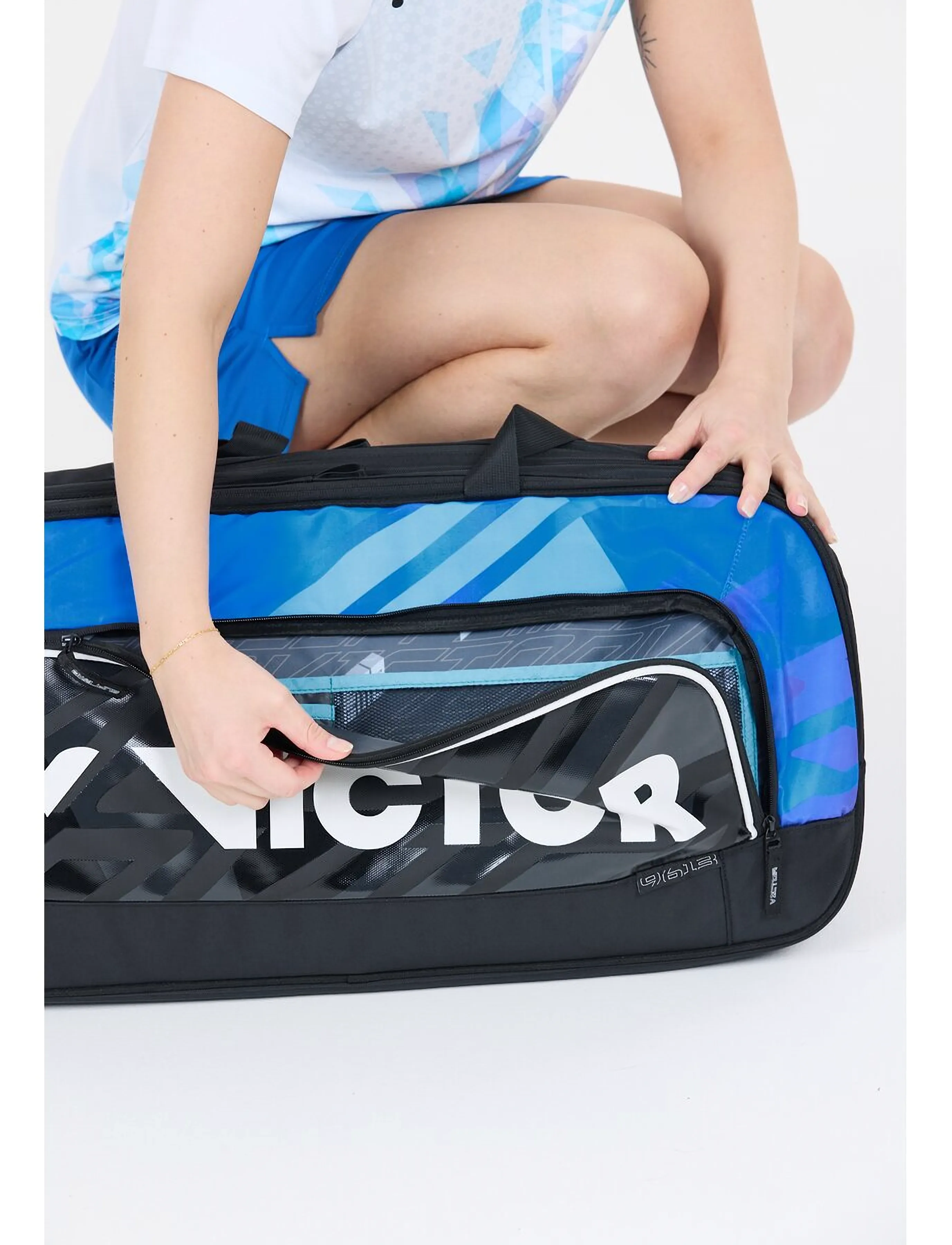 Victor - Victor Racket bag - treeningkotid - black (cf) - 4