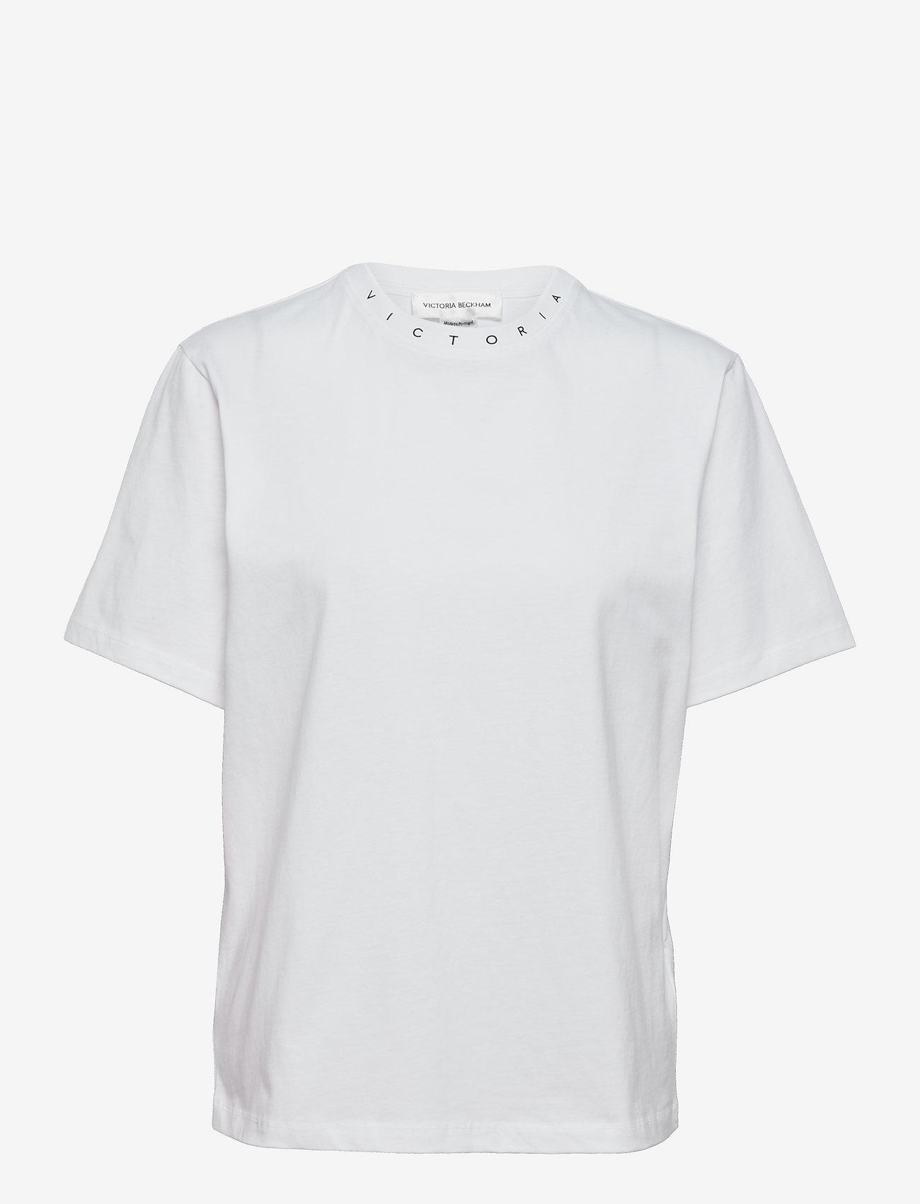 Victoria Beckham - LOGO RIB TEE - white - 0