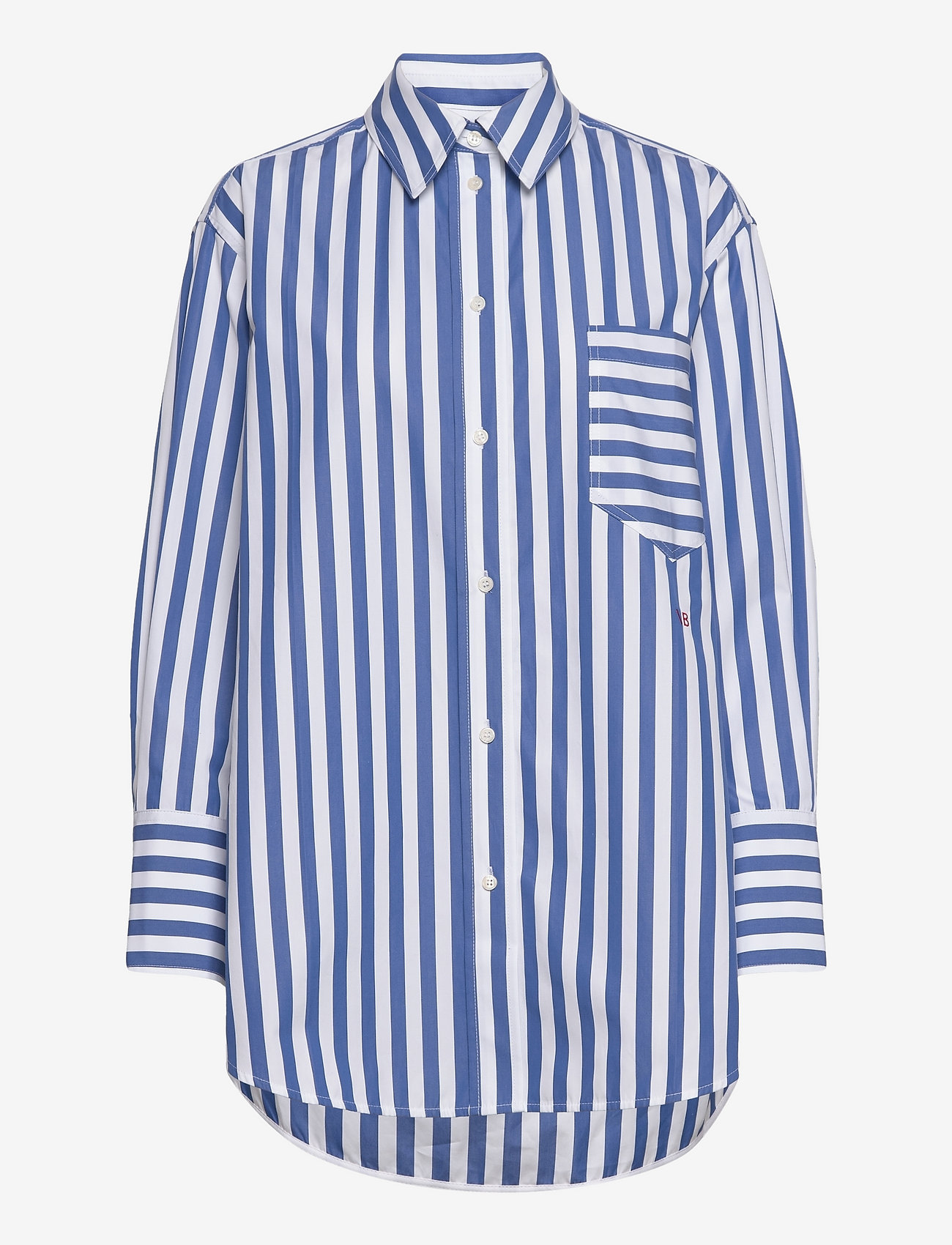 Victoria Beckham - OVERSIZED SHIRT - blue/white - 0