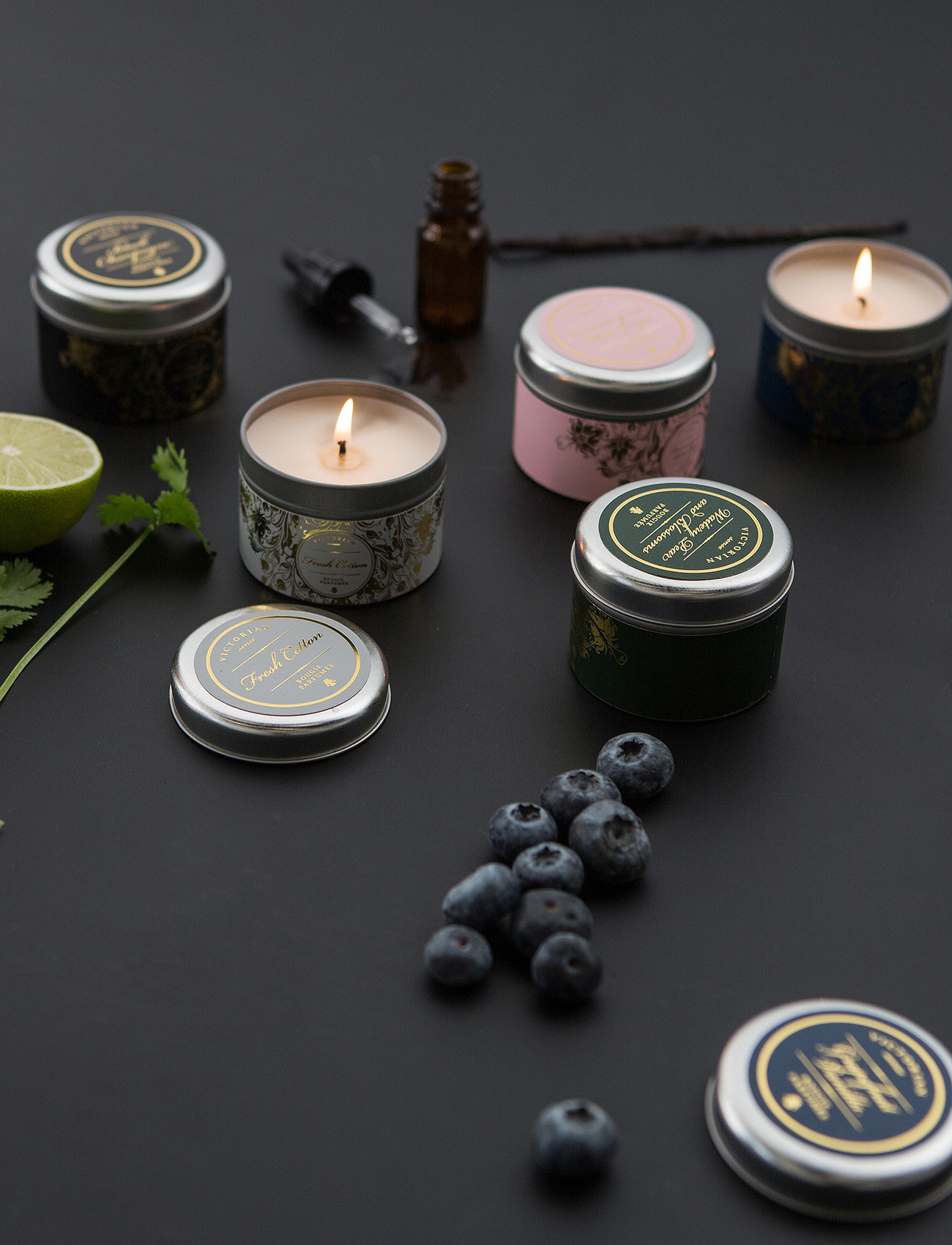 VICTORIAN - Sense Tinbox Black Jasmine - scented candles - no color - 1