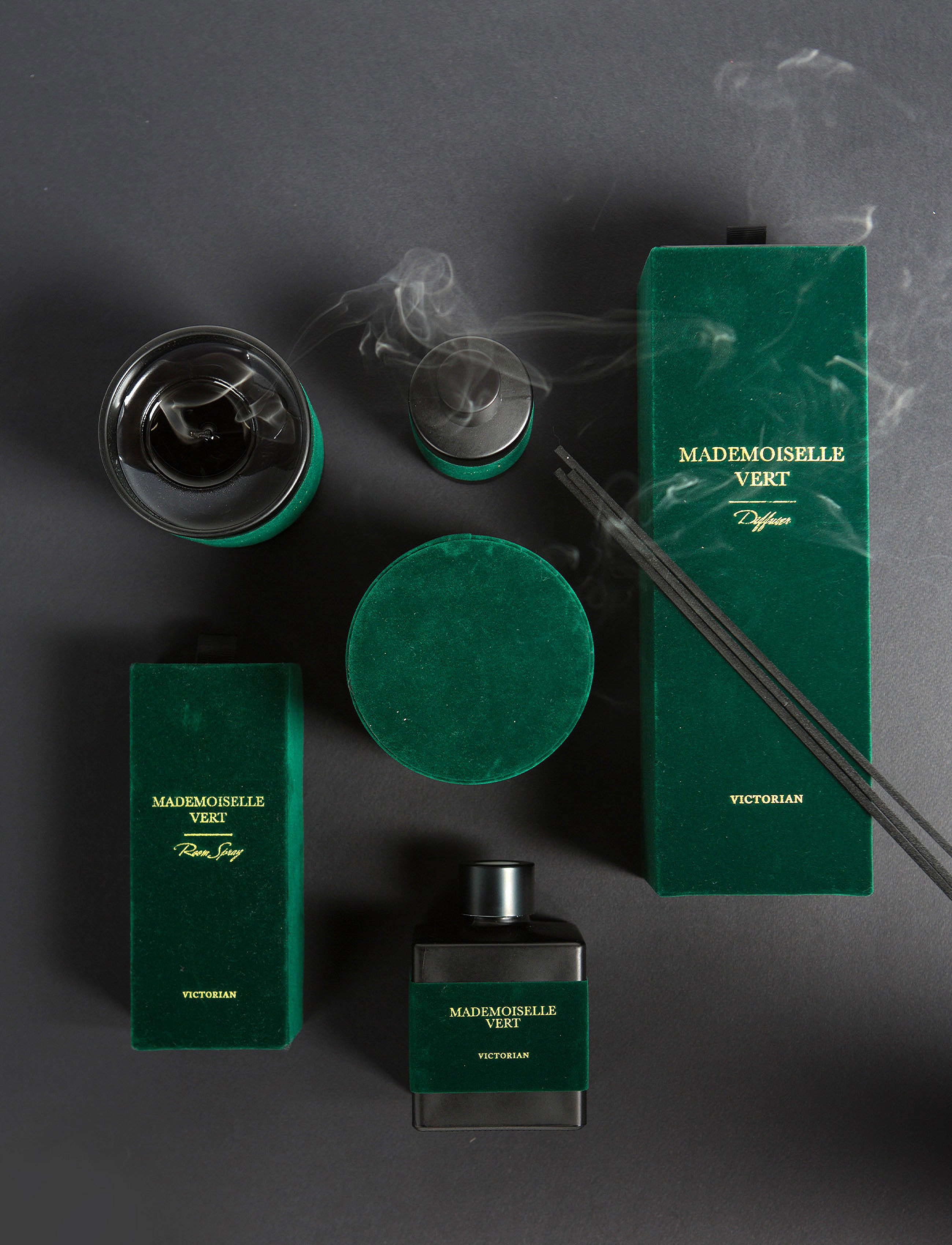 VICTORIAN - Velvet Mademoiselle Vert - no color - 2