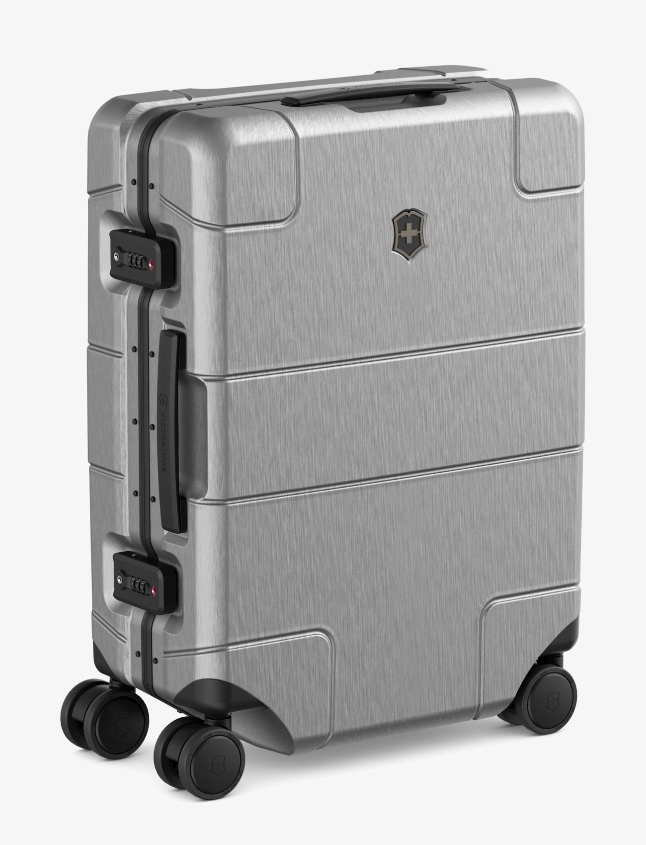 Victorinox - Lexicon Framed Series, Global Hardside Carry-On, Silver - medium resväskor - silver - 5