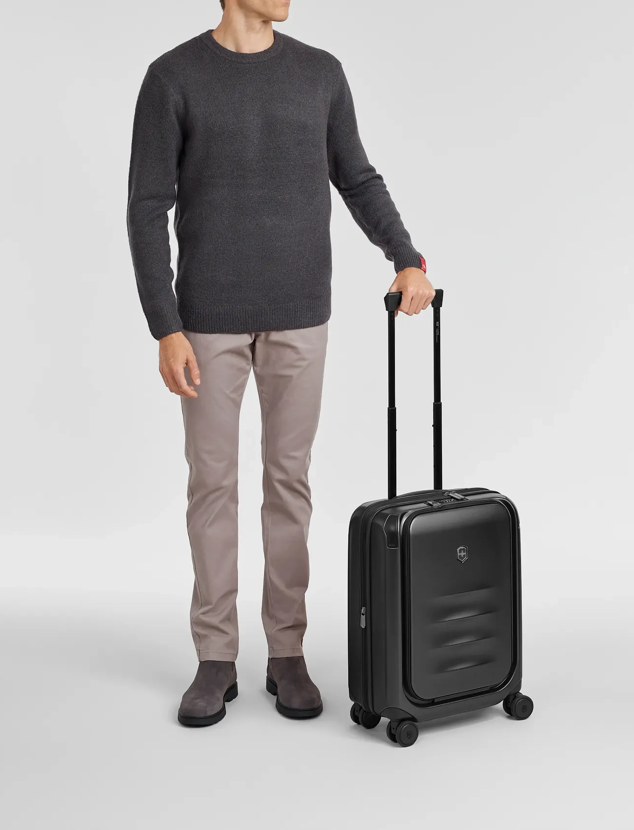 Victorinox Spectra 3.0, Exp. Global Carry-On, Black - Grandes valises - BLACK / black