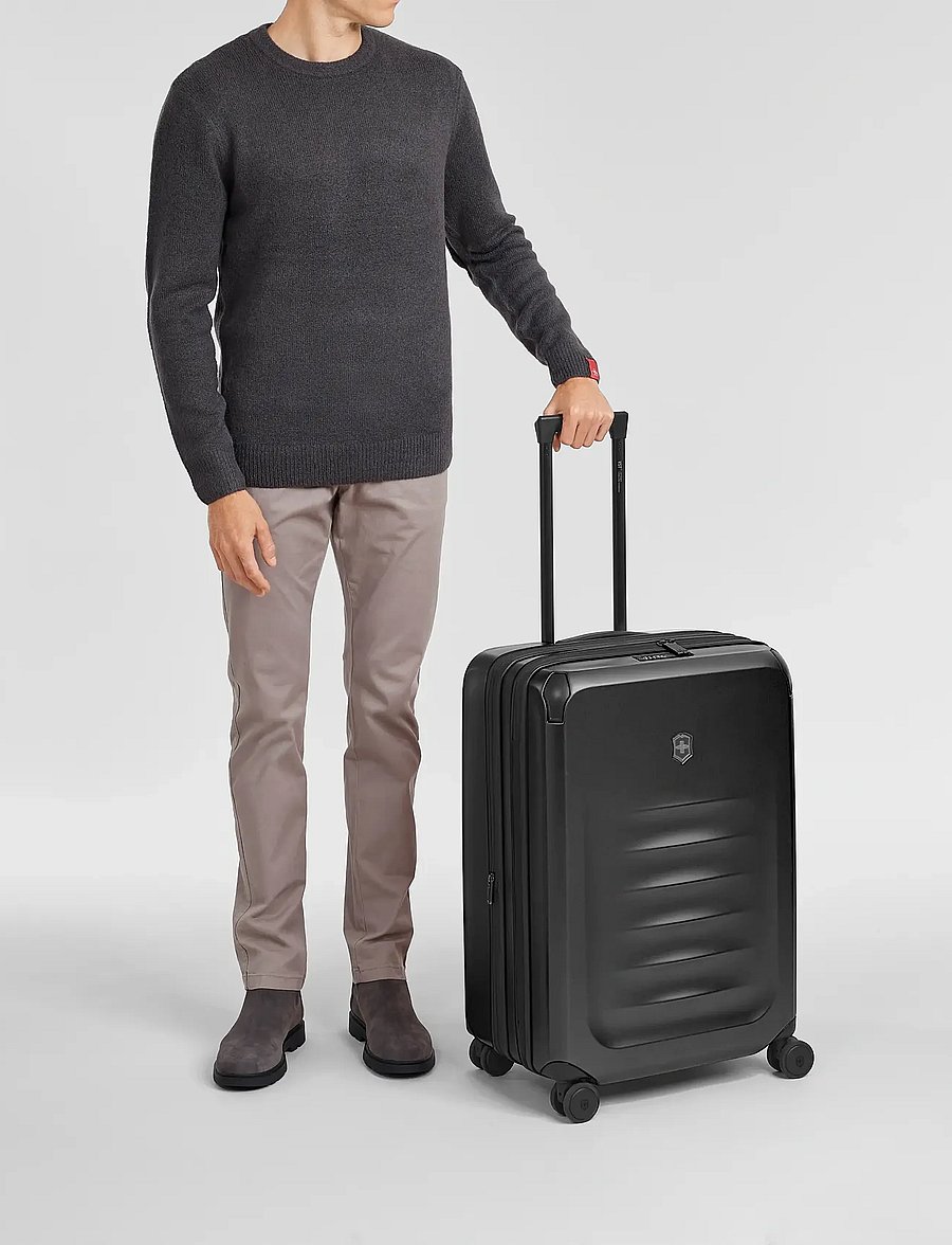 Victorinox - Spectra 3.0, Exp. Medium Case, Black - stórar ferðatöskur - black - 0