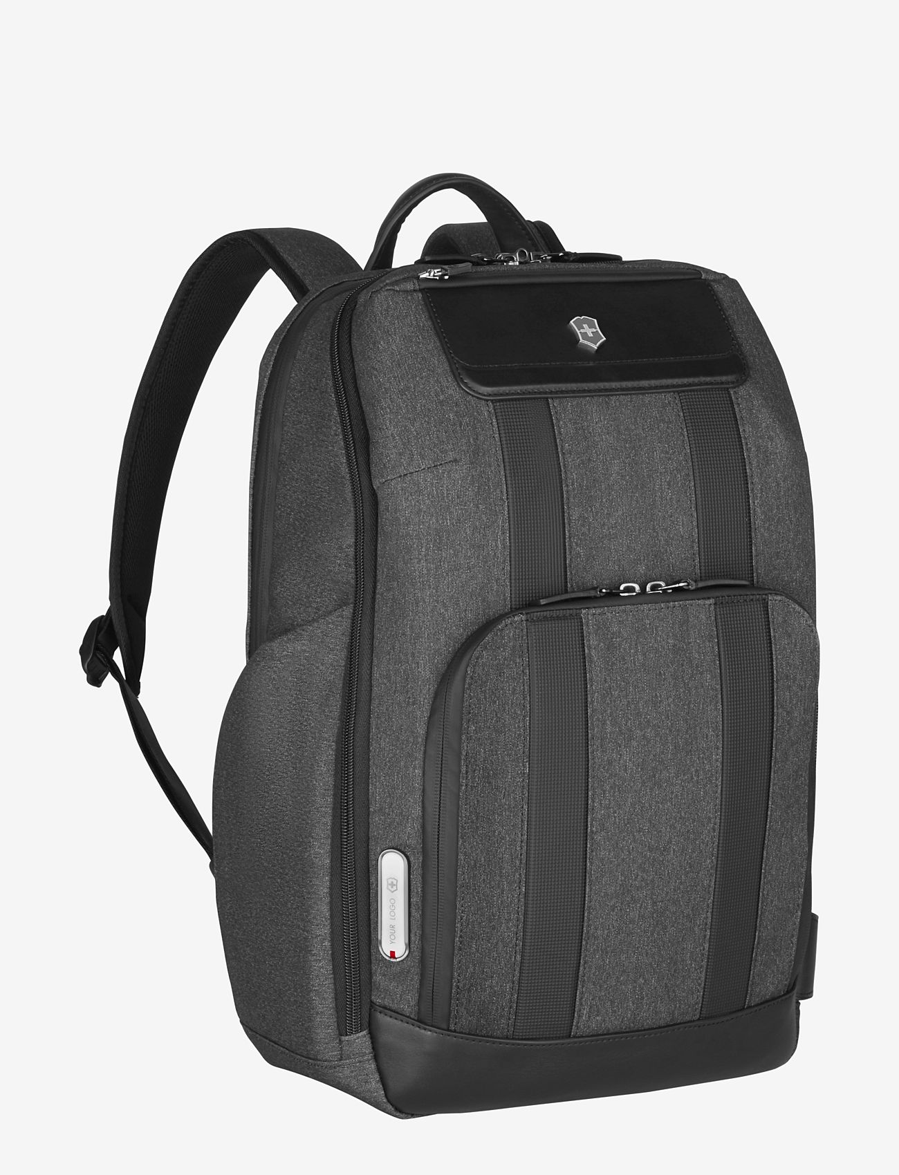 Victorinox - Architecture Urban2, Deluxe Backpack, Melange Grey/Black - grey - 2