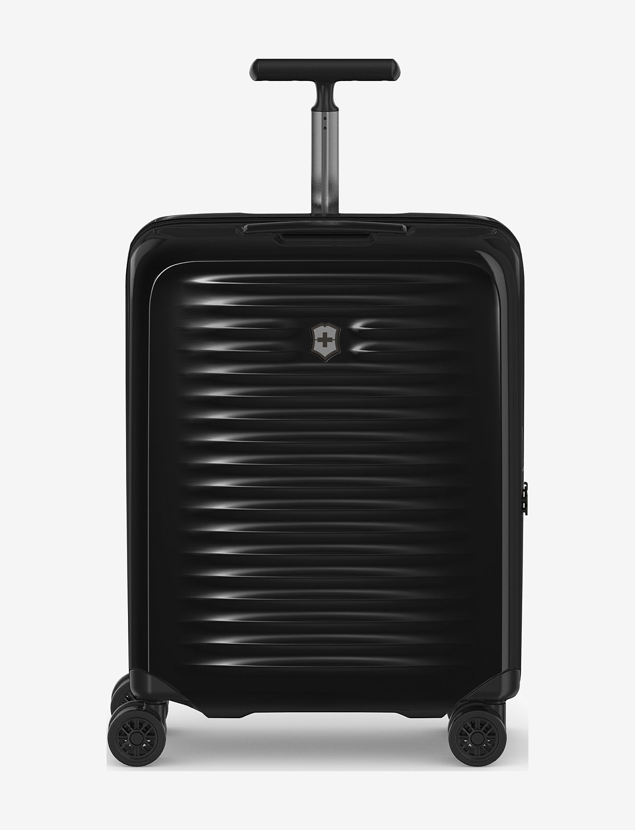 Victorinox - Airox, Global Hardside Carry-on, Black - medium suitcases - black - 5