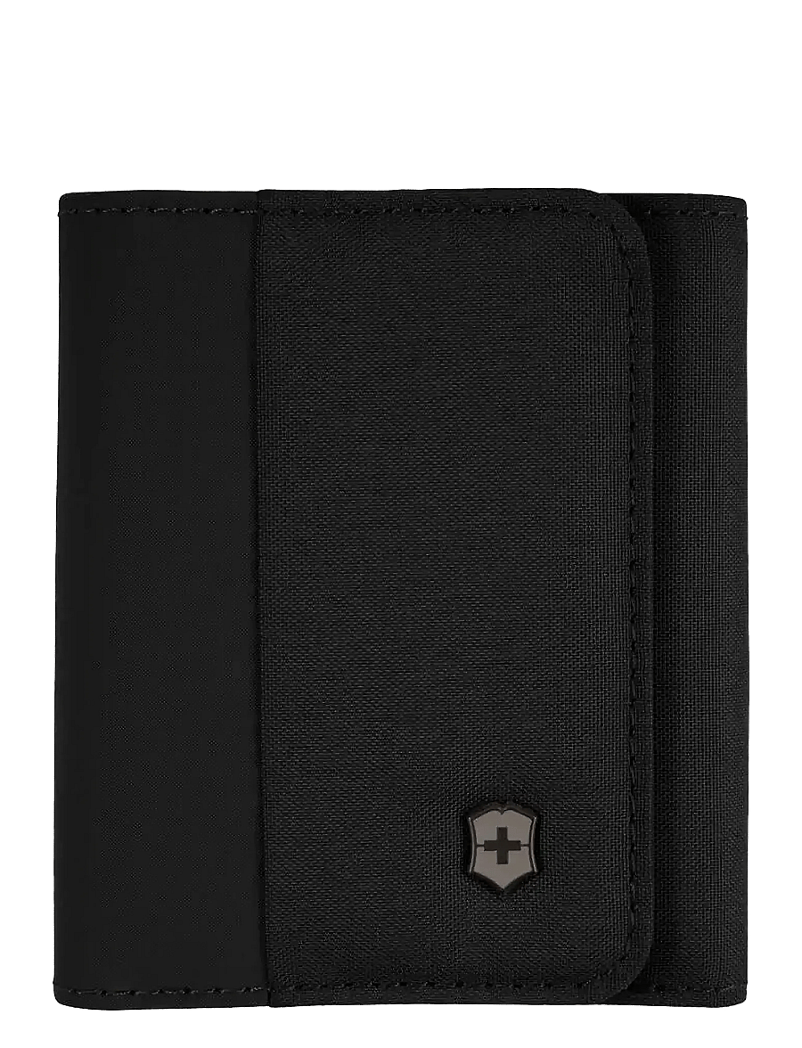 Victorinox - Travel Essentials, Tri-Fold Wallet - portfele - black - 0
