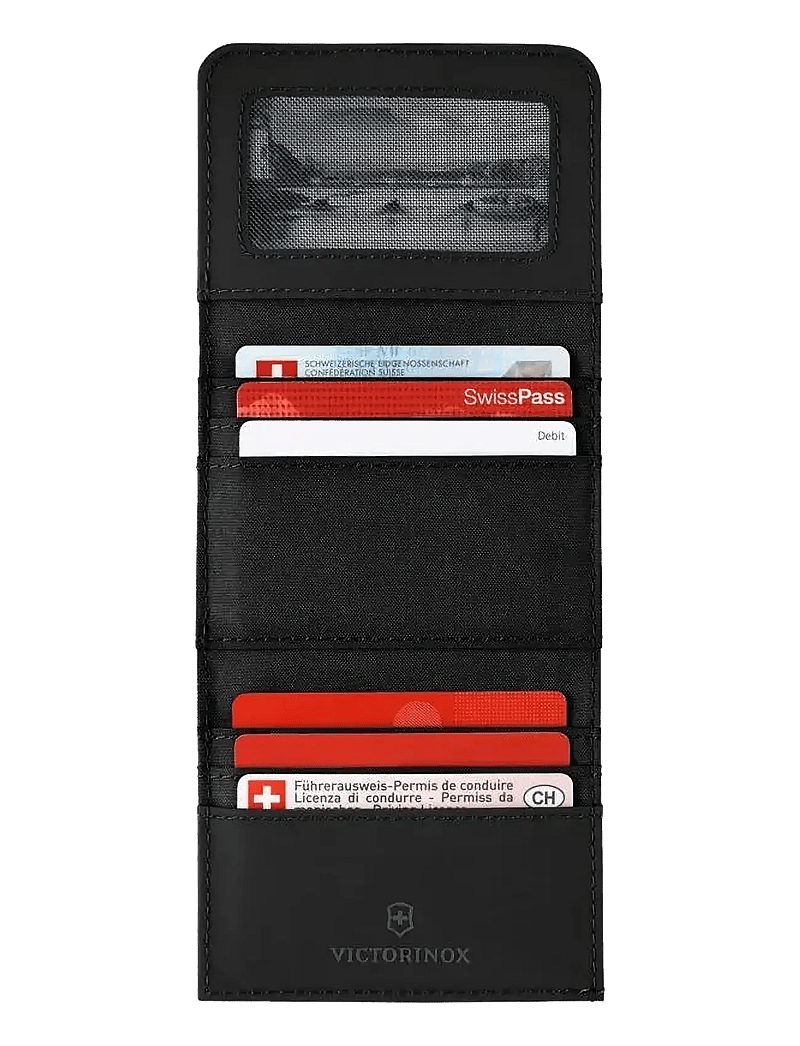 Victorinox - Travel Essentials, Tri-Fold Wallet - portfele - black - 3