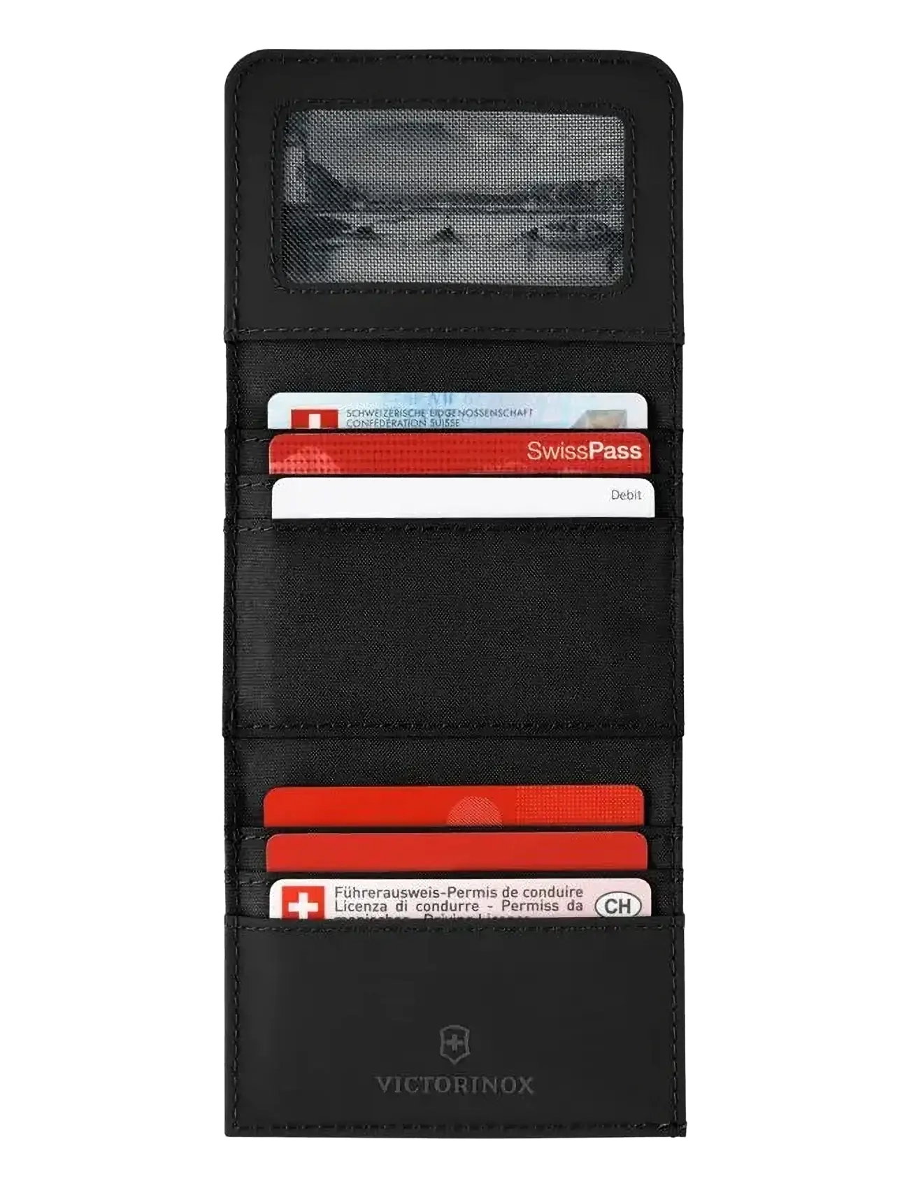 Victorinox - Travel Essentials, Tri-Fold Wallet - wallets - black - 3