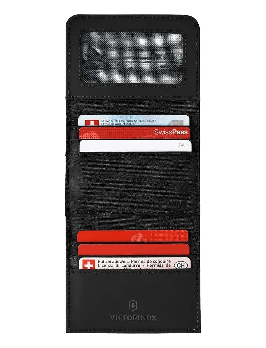 Victorinox - Travel Essentials, Tri-Fold Wallet - portfele - black - 3