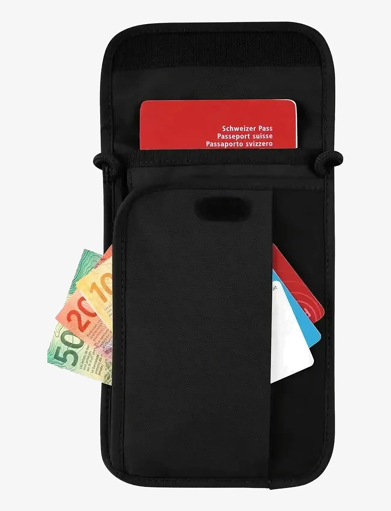 Victorinox - Travel Essentials, Security Neck Pouch - shoppa efter tillfälle - black - 3