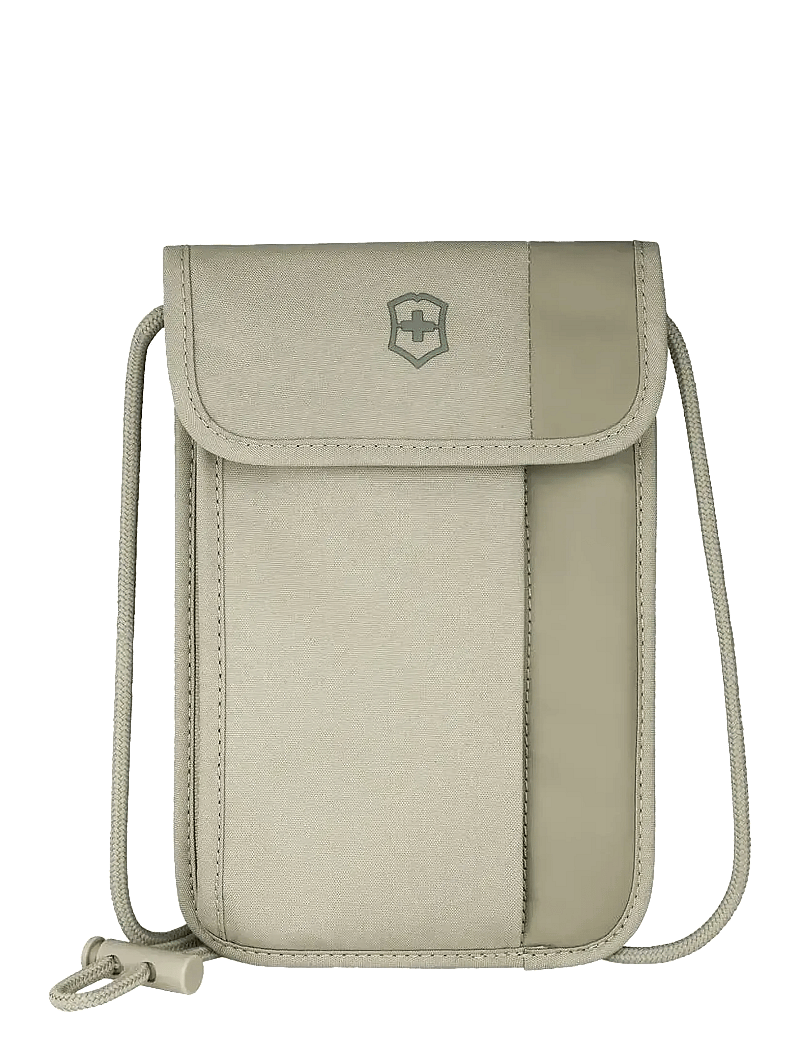 Victorinox - Travel Essentials, Security Neck Pouch - pasų ir kelionių dokumentų dėklai - beige - 0