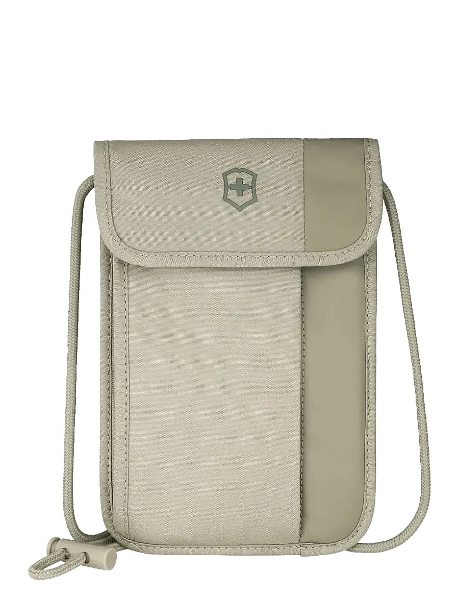 Victorinox - Travel Essentials, Security Neck Pouch - passhüllen - beige - 0