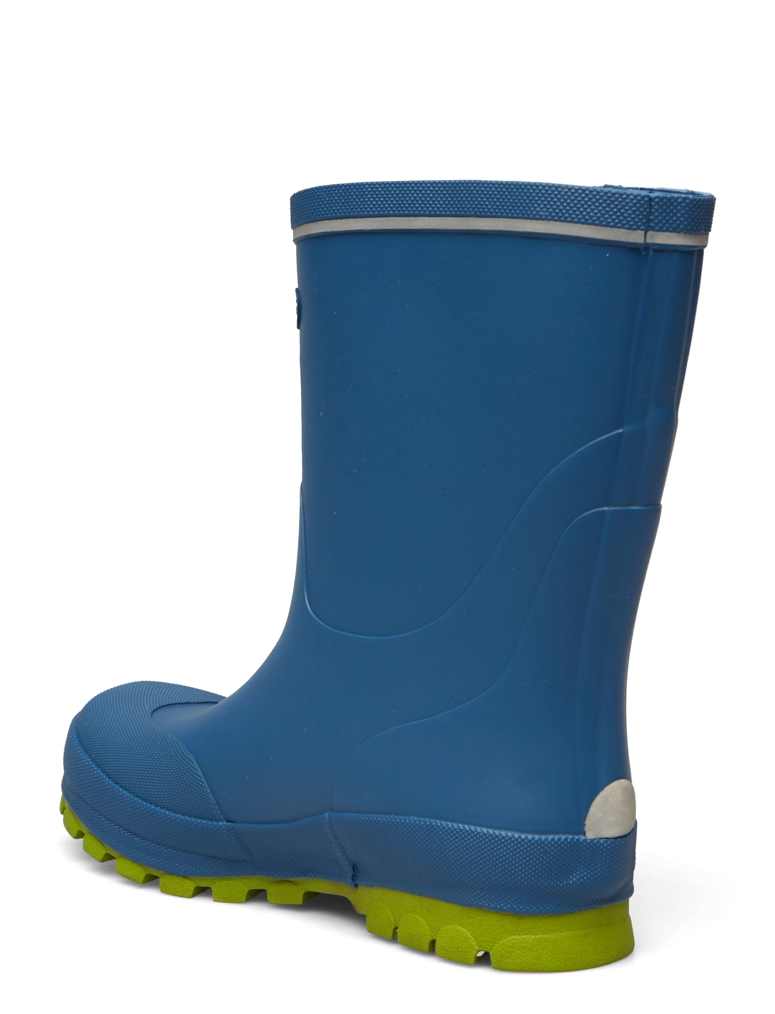 Viking - Jolly - unlined rubberboots - ocean/acid-green - 2