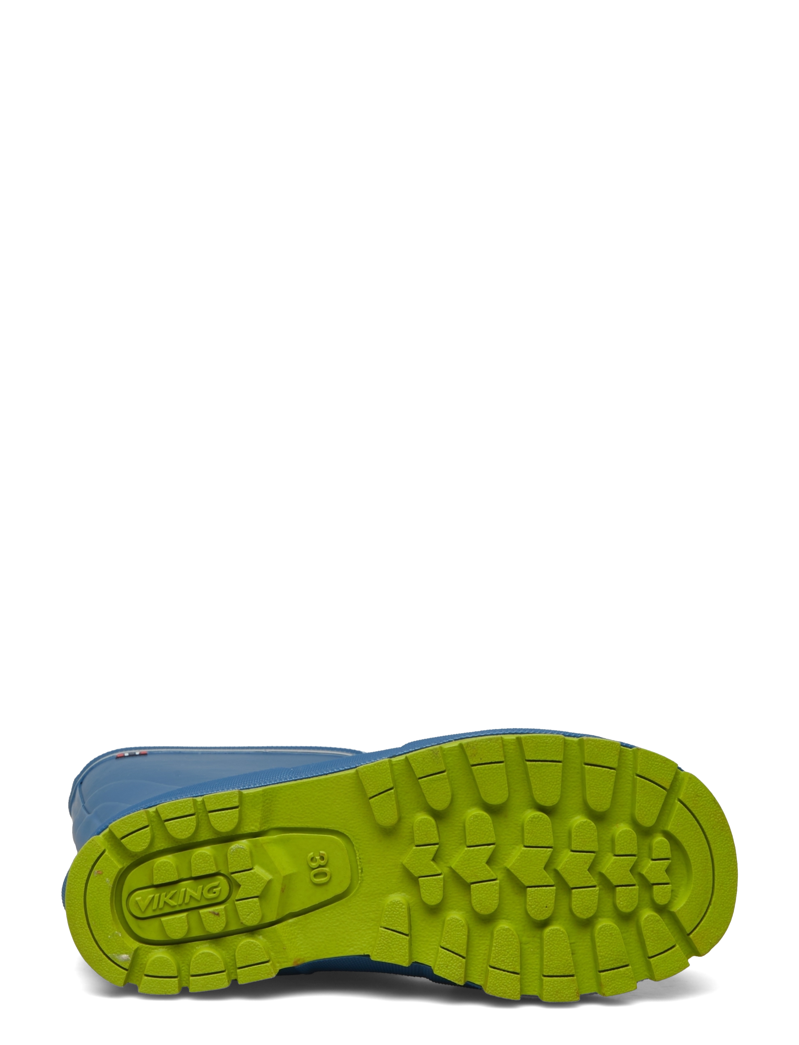 Viking - Jolly - unlined rubberboots - ocean/acid-green - 4