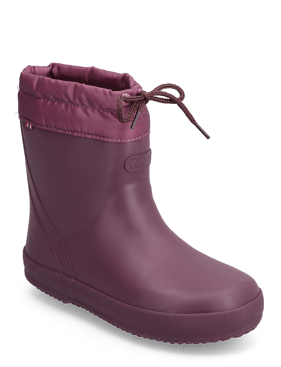 Viking - Alv Indie Warm - gefütterte gummistiefel - aubergine - 0