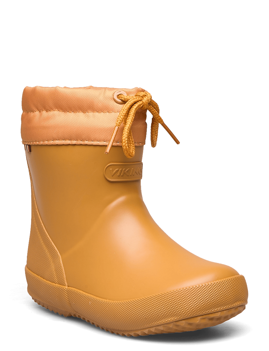 Viking - Alv Indie Warm - gefütterte gummistiefel - honey - 0