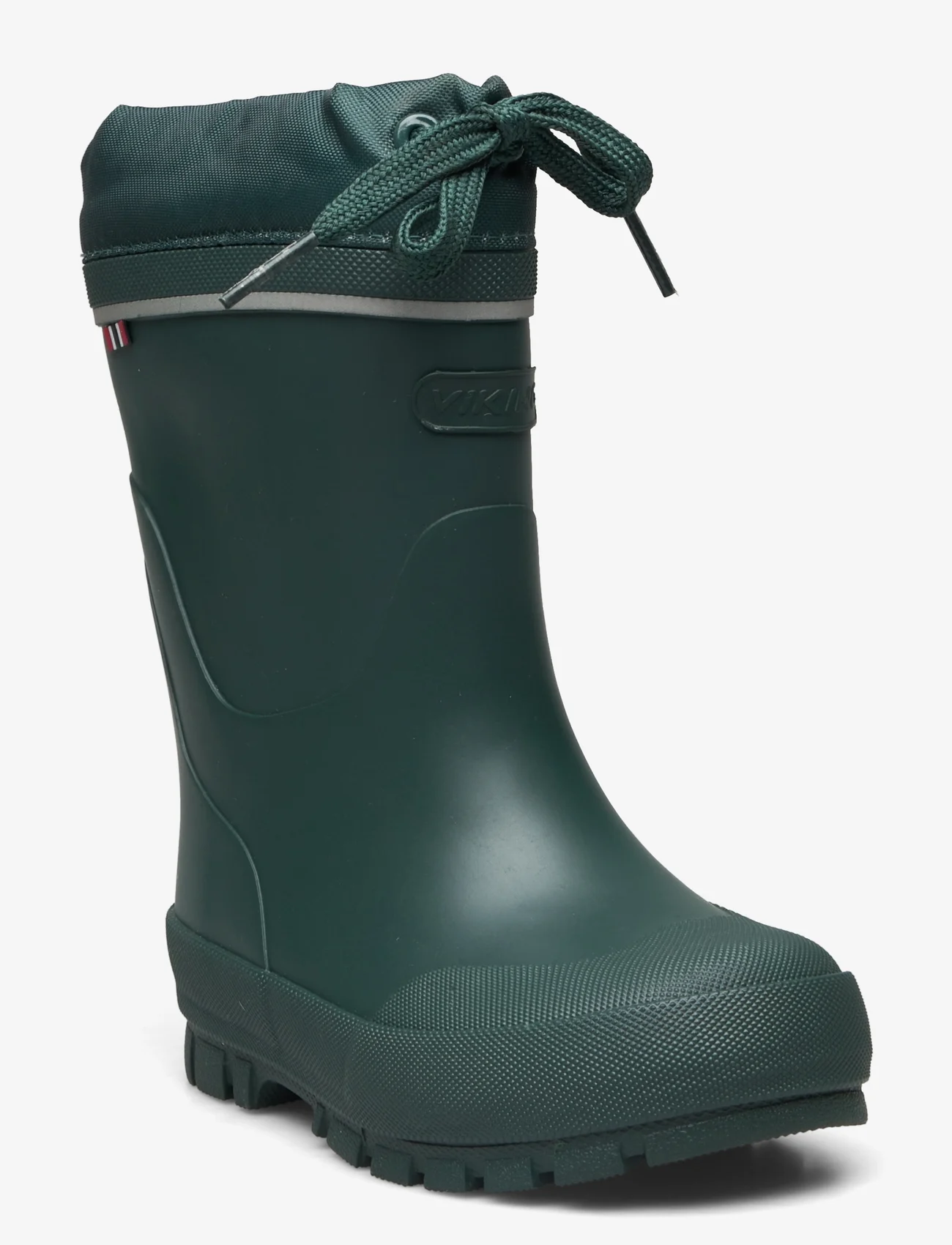 Viking - Jolly Warm - gummistøvler med linjer - dark green - 0