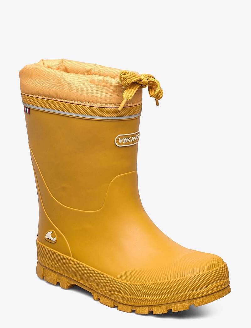 Viking - Jolly Warm - gefütterte gummistiefel - mustard - 0