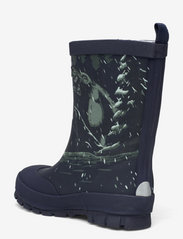 Viking - Jolly Print Warm - gummistøvler med for - navy/dark grey - 2
