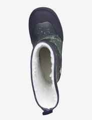 Viking - Jolly Print Warm - gummistøvler med for - navy/dark grey - 3