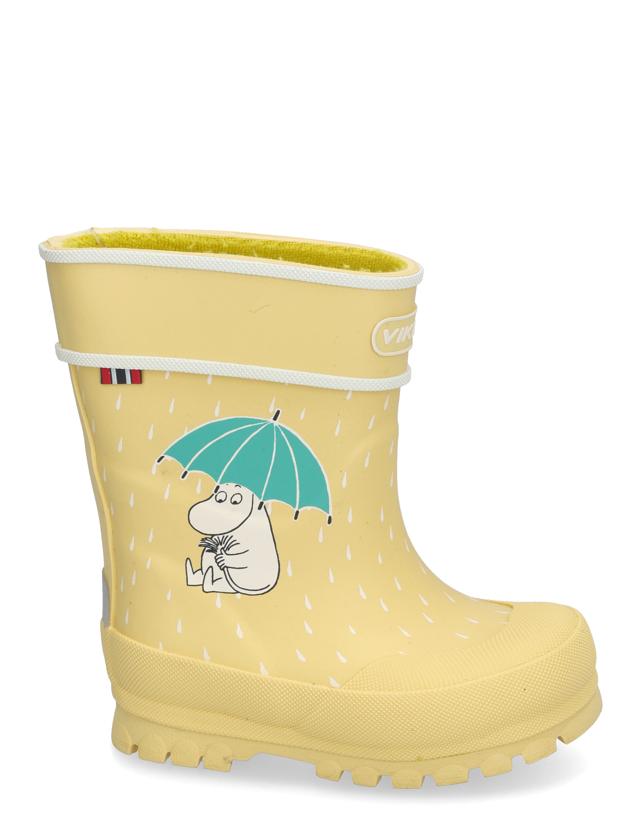 Viking - Alv Jolly Moomin - ungefütterte gummistiefel - light yellow - 1