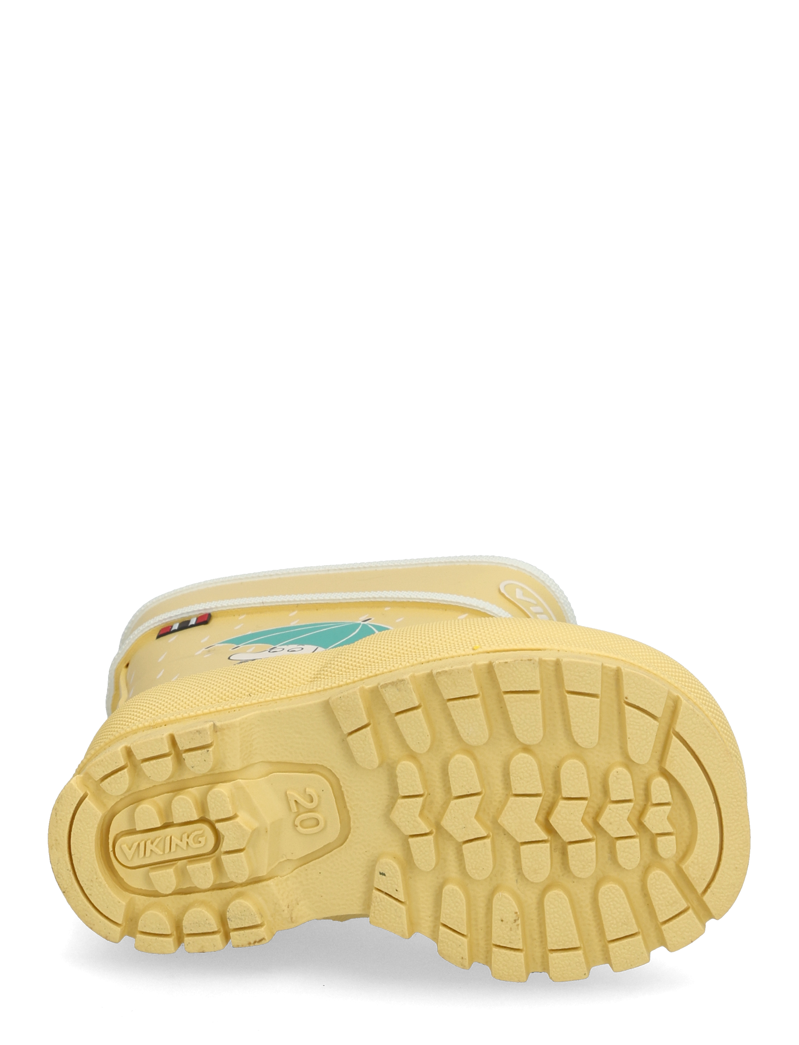 Viking - Alv Jolly Moomin - ungefütterte gummistiefel - light yellow - 4