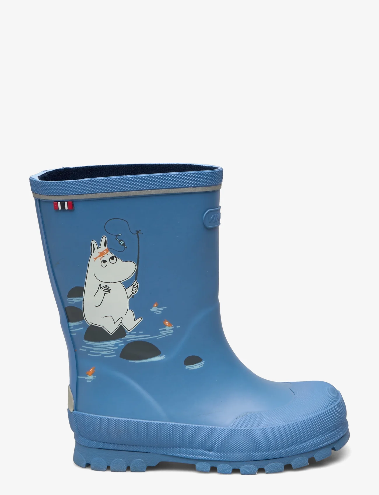Viking - Jolly Moomin - gummistøvler uten linjer - blue/multi - 1