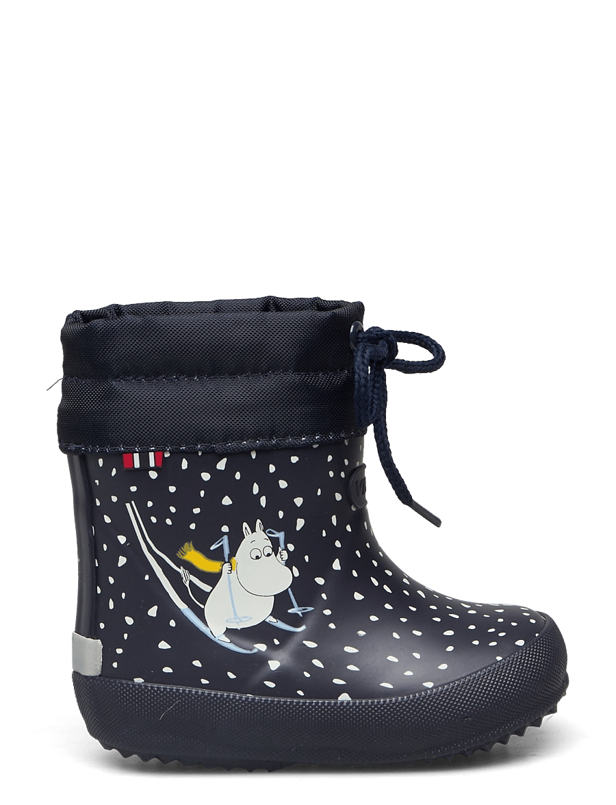 Viking - Alv Indie Warm Moomin - gefütterte gummistiefel - navy - 1