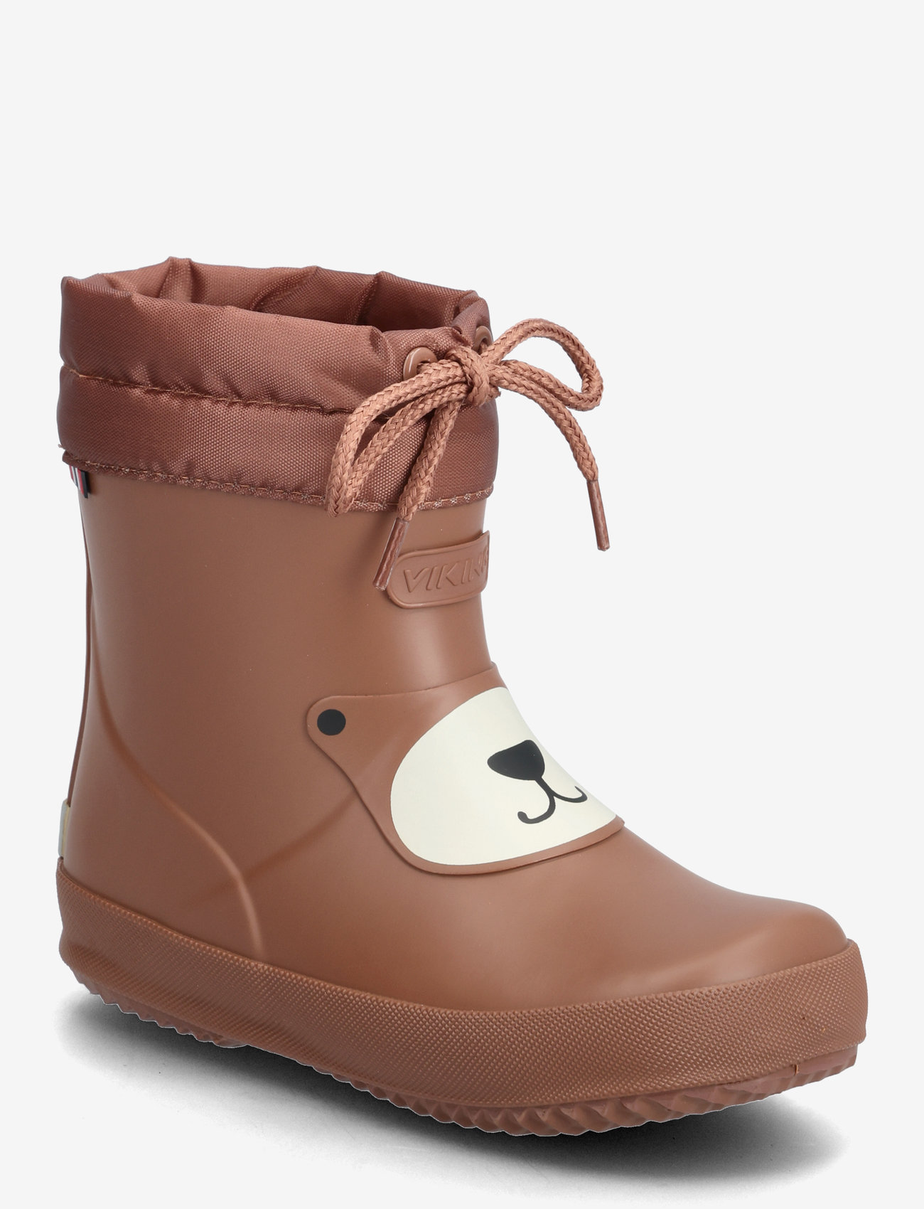 Viking - Alv Indie Print - gummistøvler uden for - cognac - 0