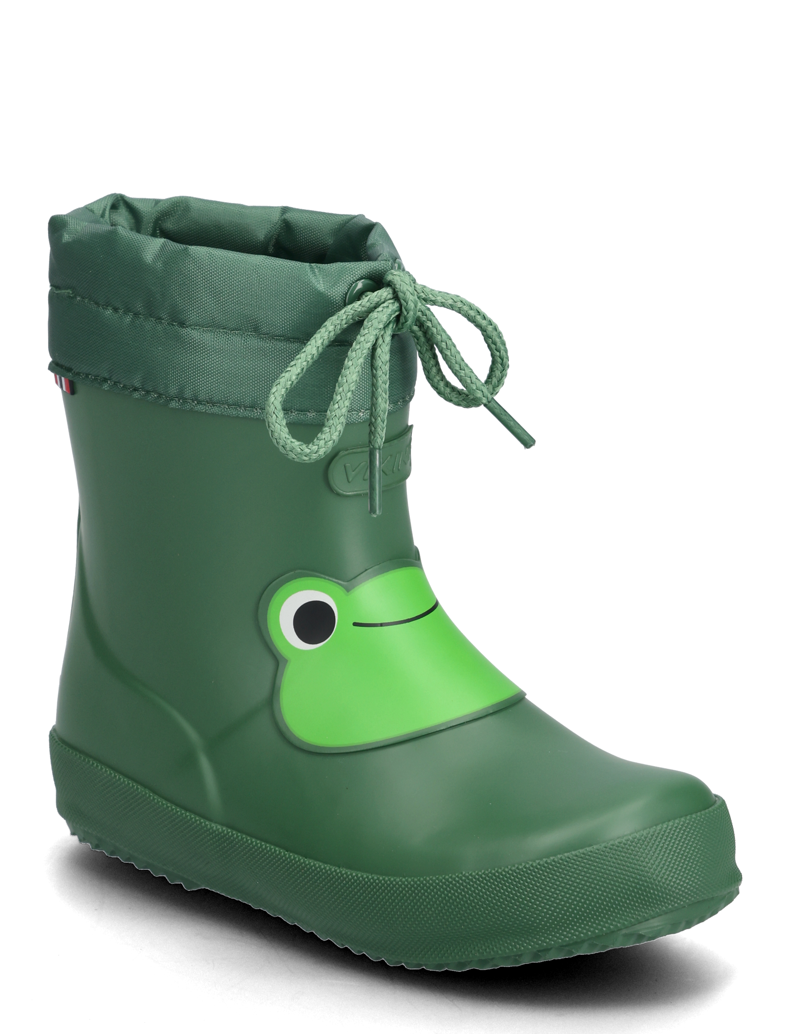 Viking Alv Indie Print, 19, Rubberboots, Grün - High Kinder
