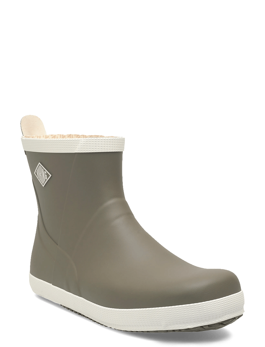 Viking - Seilas Heritage Low - gummistövlar - olive/eggshell - 0