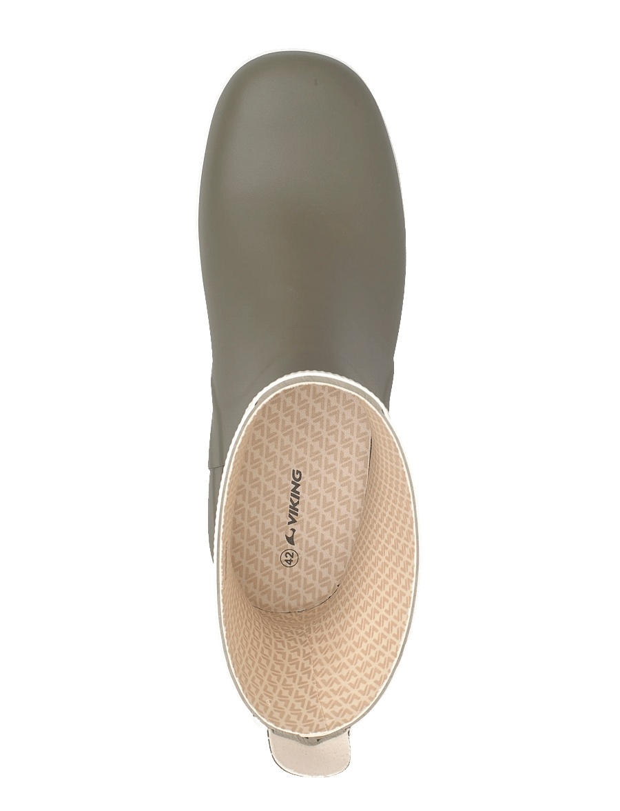 Viking - Seilas Heritage Low - gummistövlar - olive/eggshell - 3