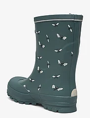 Viking - Jolly Print - unlined rubberboots - bluegreen/white - 2