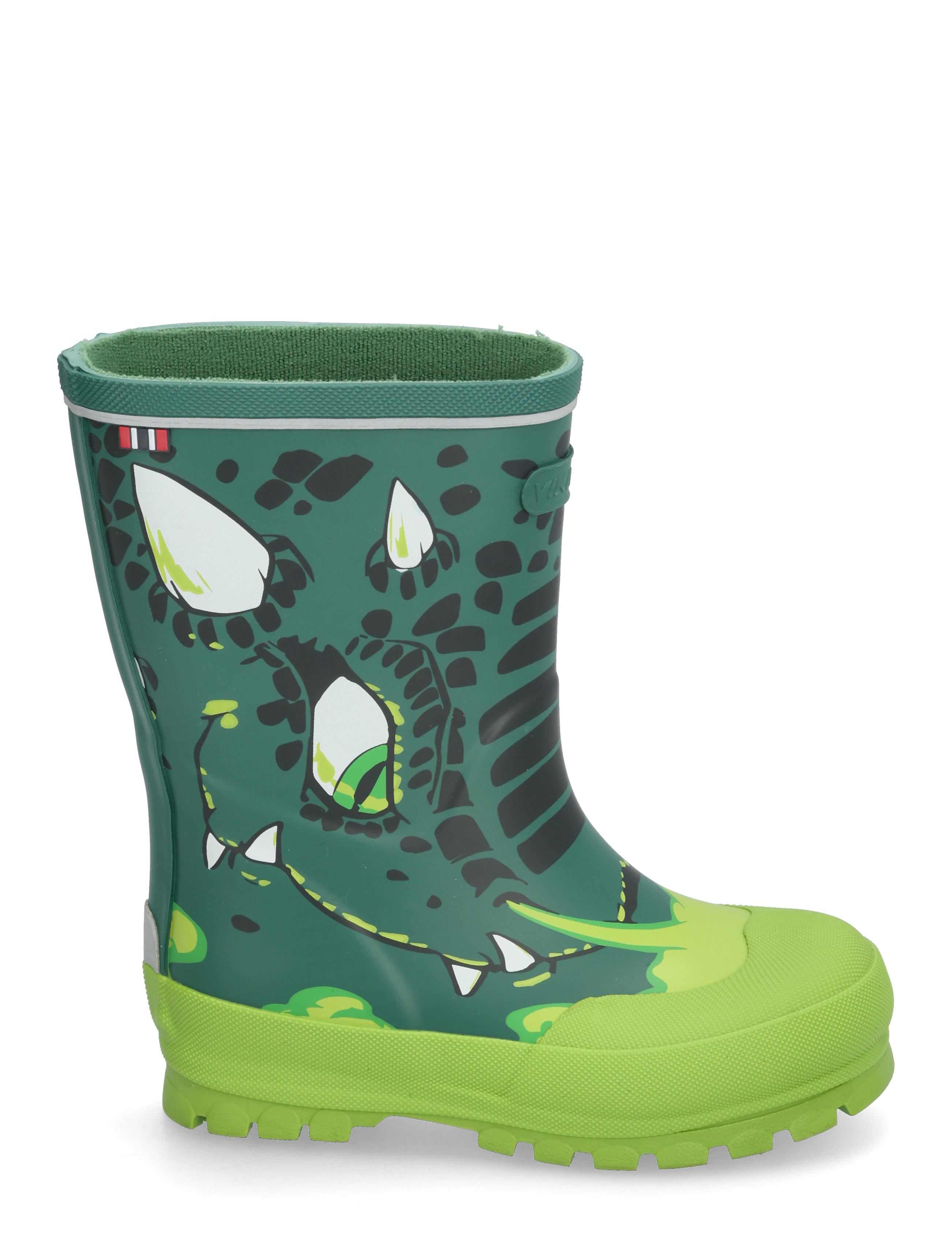 Viking - Jolly Print - gefütterte gummistiefel - bottlegreen/multi - 1