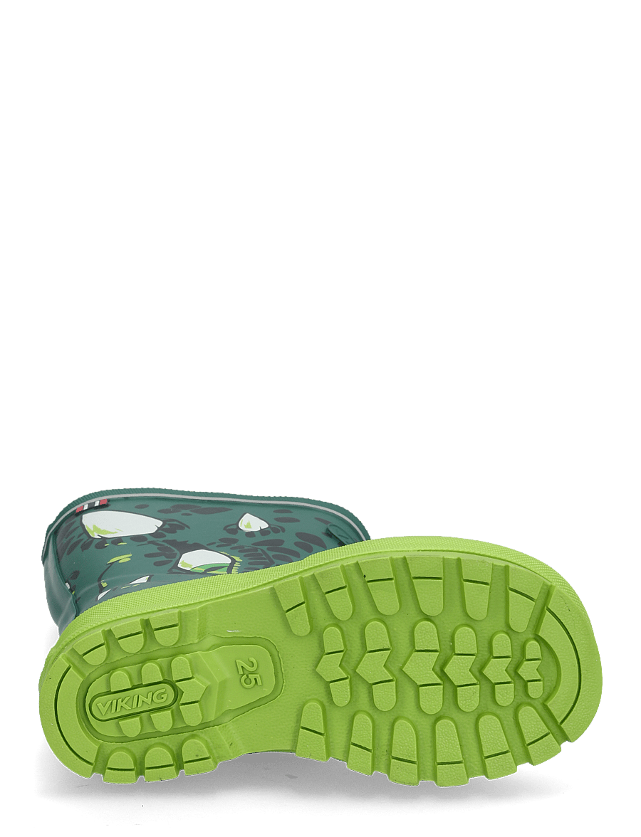 Viking - Jolly Print - gefütterte gummistiefel - bottlegreen/multi - 4