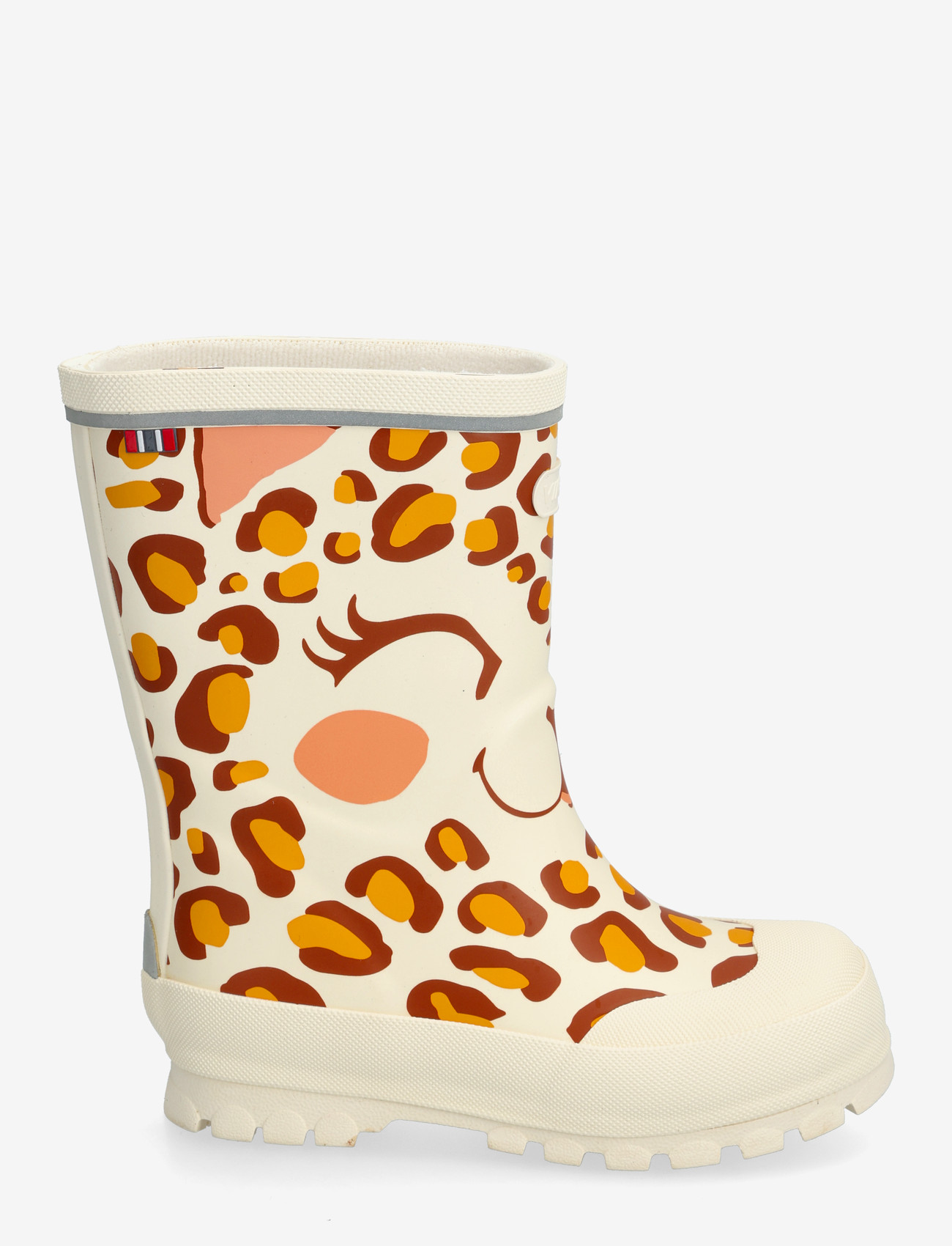 Viking - Jolly Print - gumijas zābaki ar silto oderi - cream - 1