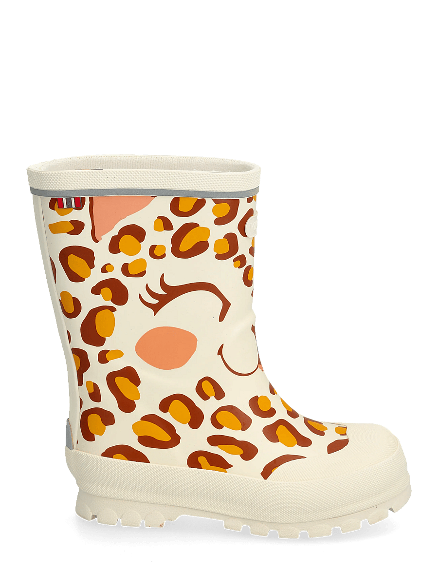 Viking - Jolly Print - voodriga kummikud - cream - 1