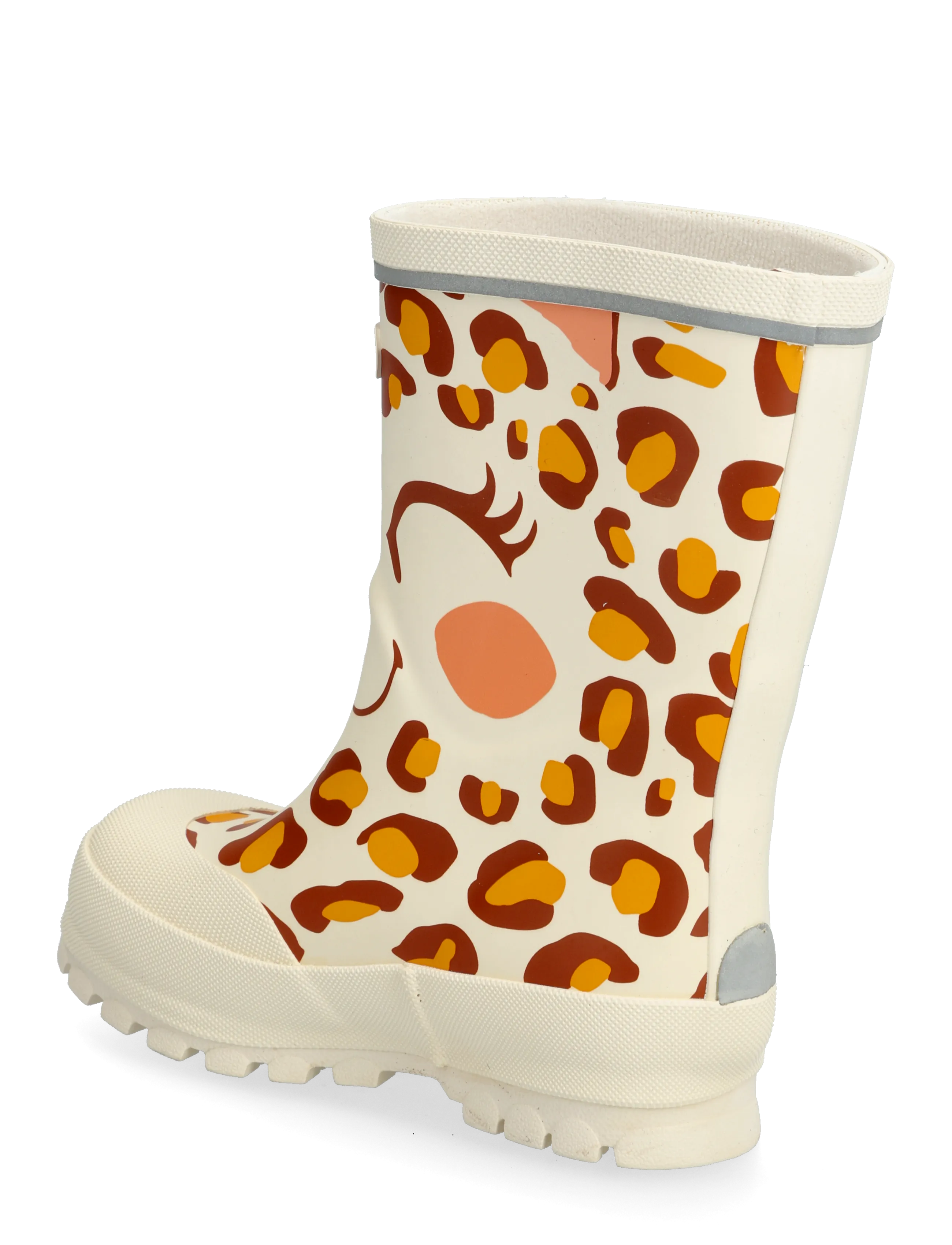 Viking - Jolly Print - voodriga kummikud - cream - 2