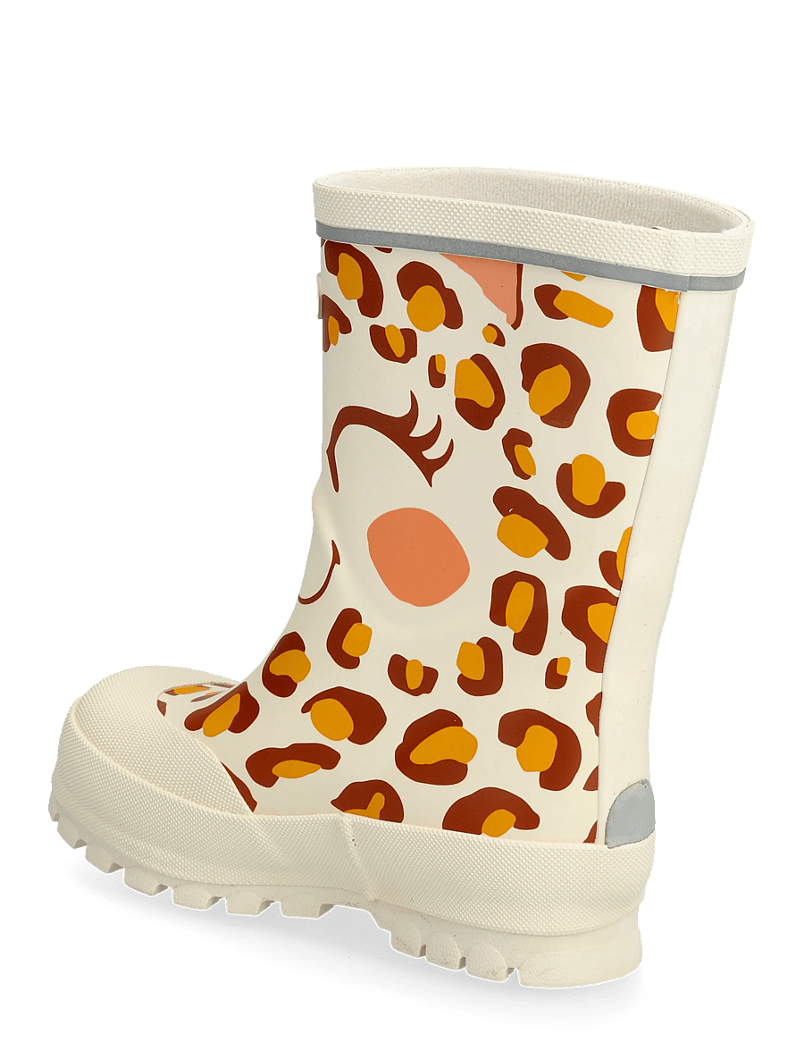 Viking - Jolly Print - voodriga kummikud - cream - 2