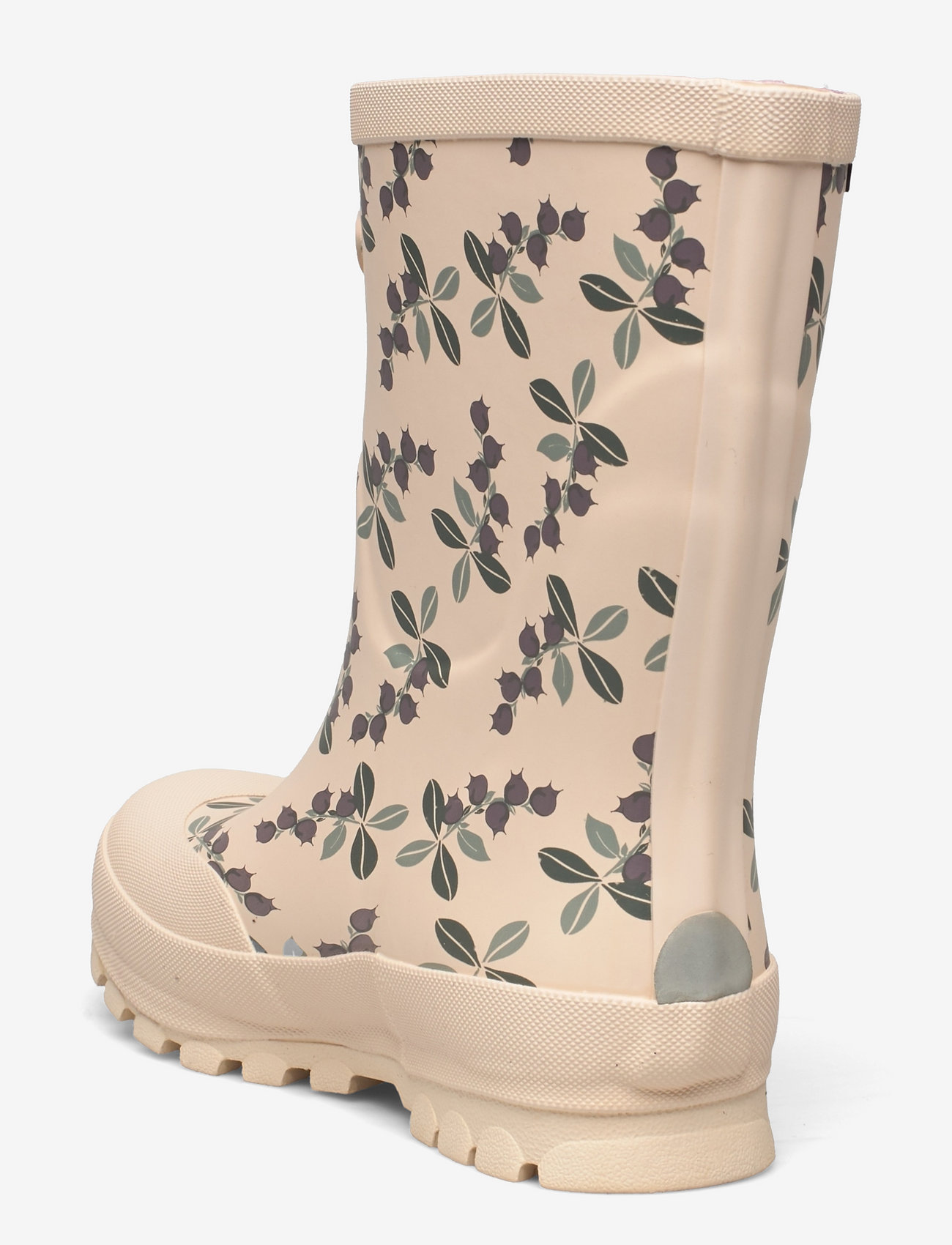 Viking - Jolly Print - gummistøvler med linjer - light pink/olive - 2