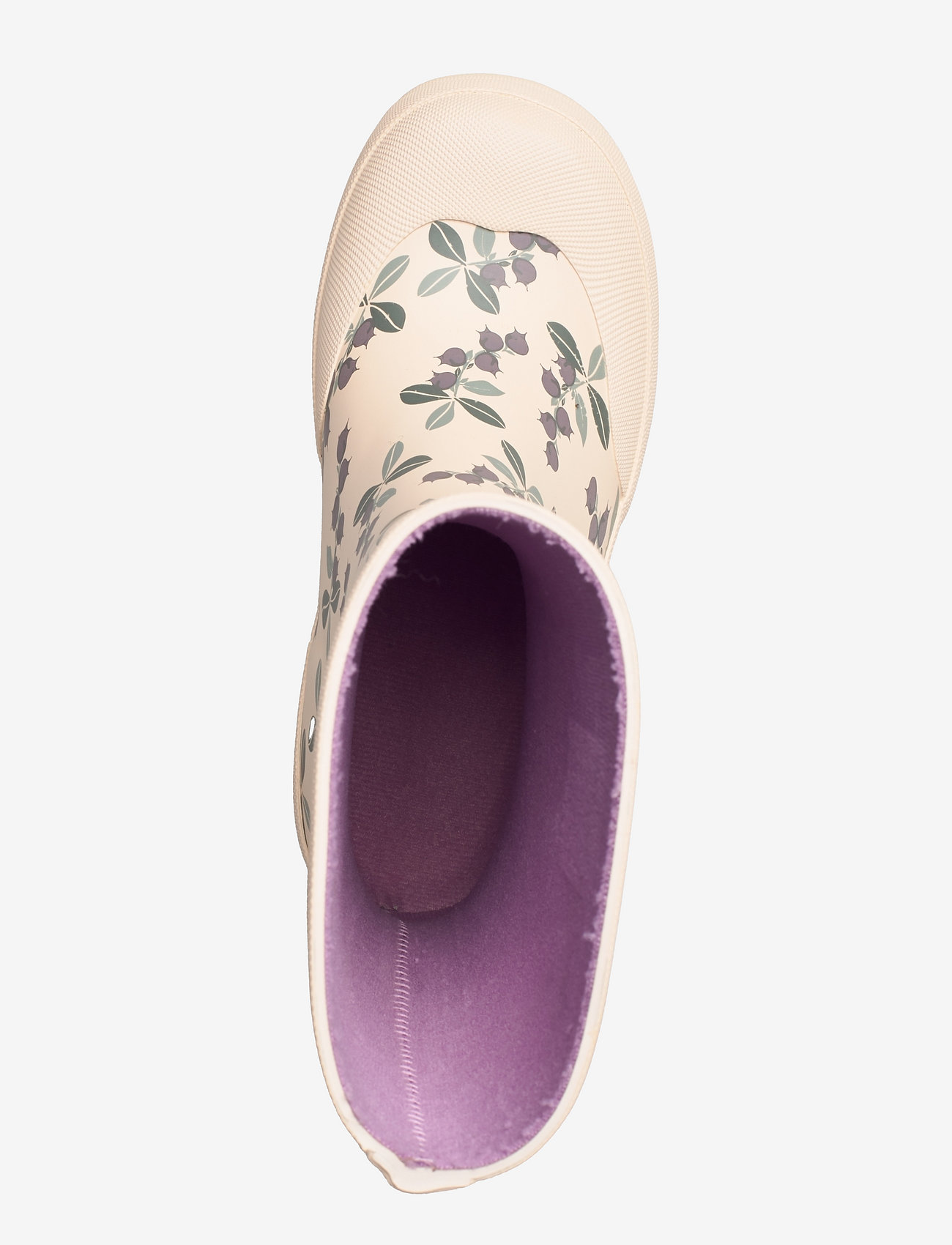 Viking - Jolly Print - gummistøvler med linjer - light pink/olive - 3