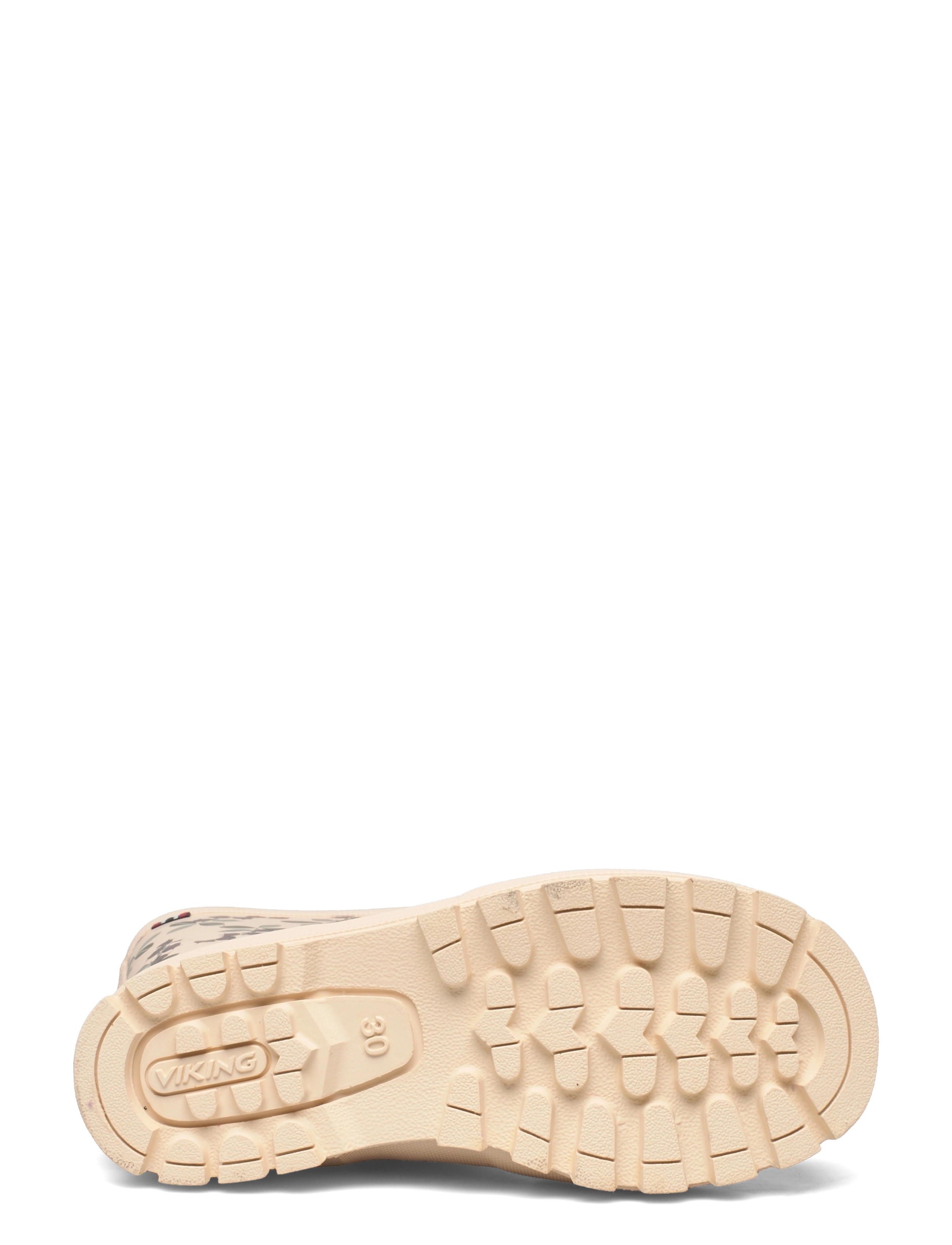 Viking - Jolly Print - gummistøvler med for - light pink/olive - 4