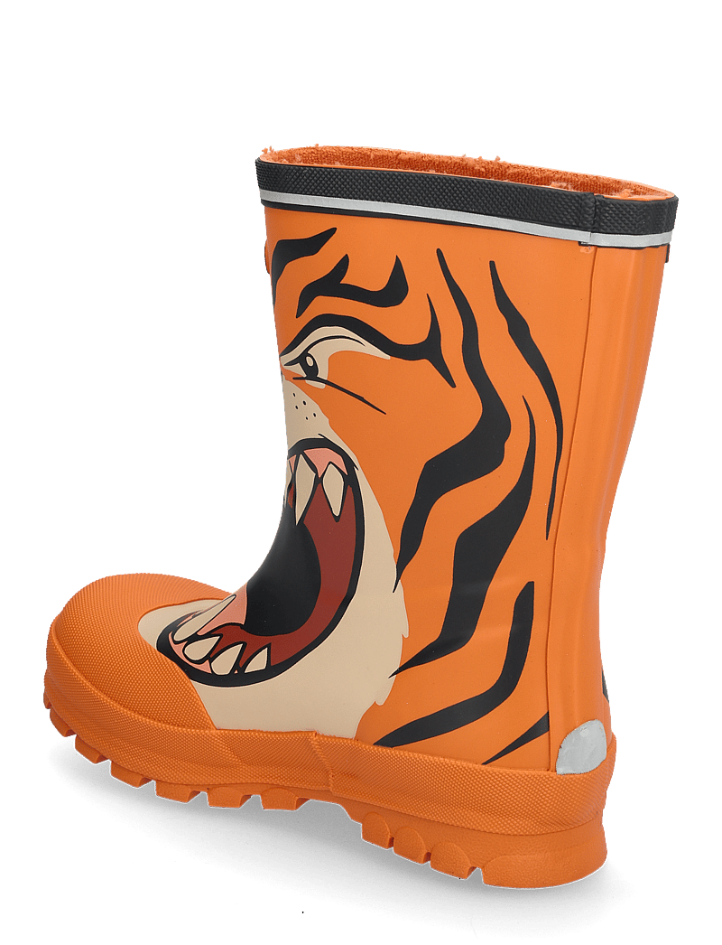 Viking - Jolly Print - gummistøvler med for - orange/multi - 2