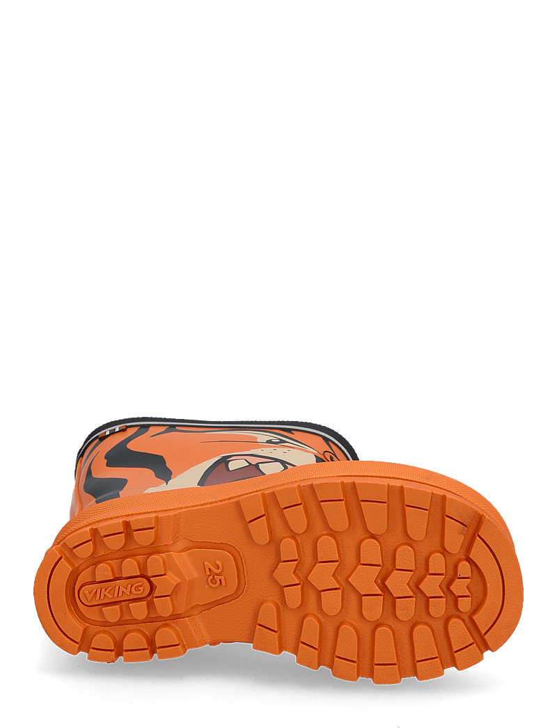 Viking - Jolly Print - gummistøvler med for - orange/multi - 4